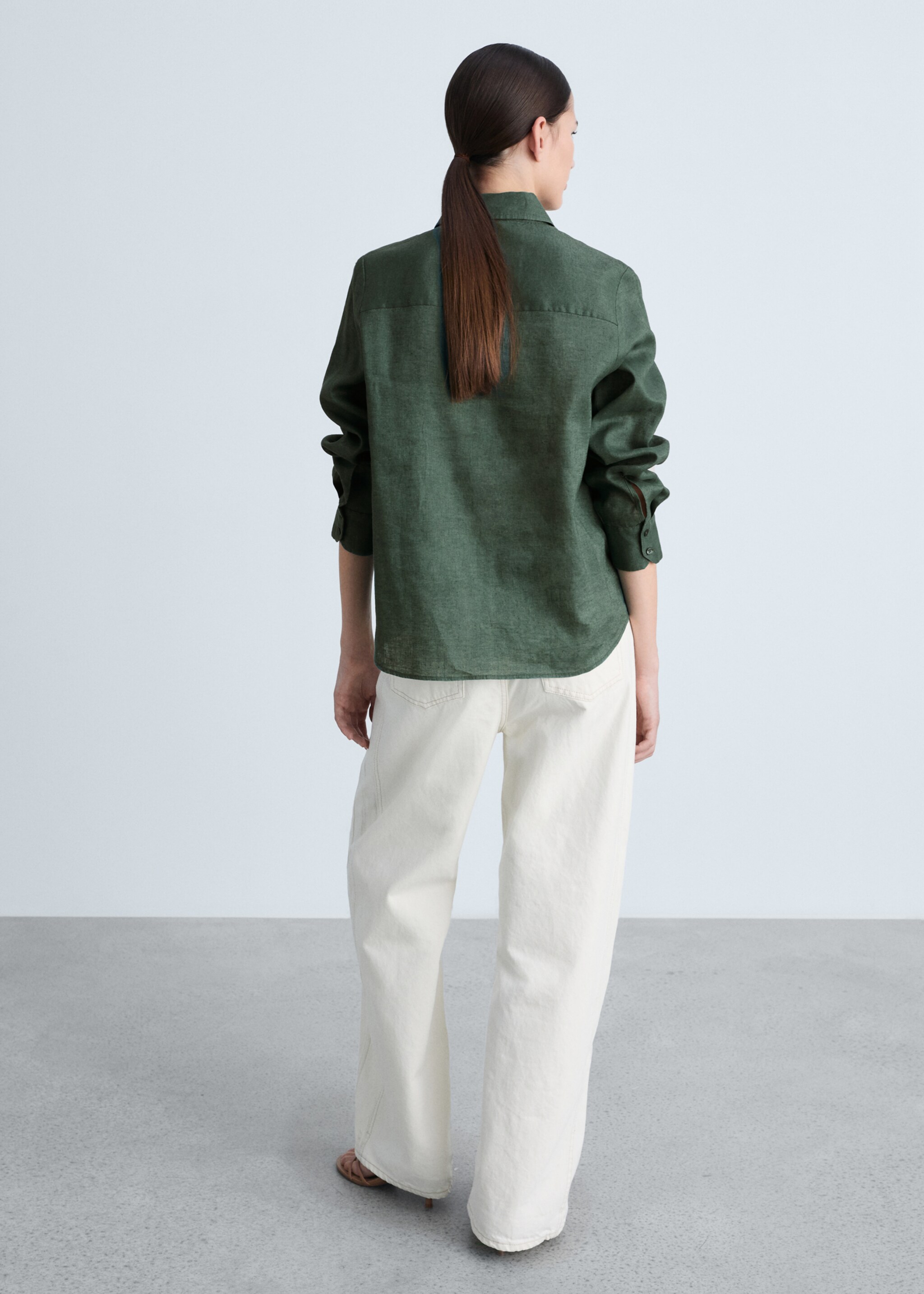Chemise lin poche - Verso de l’article