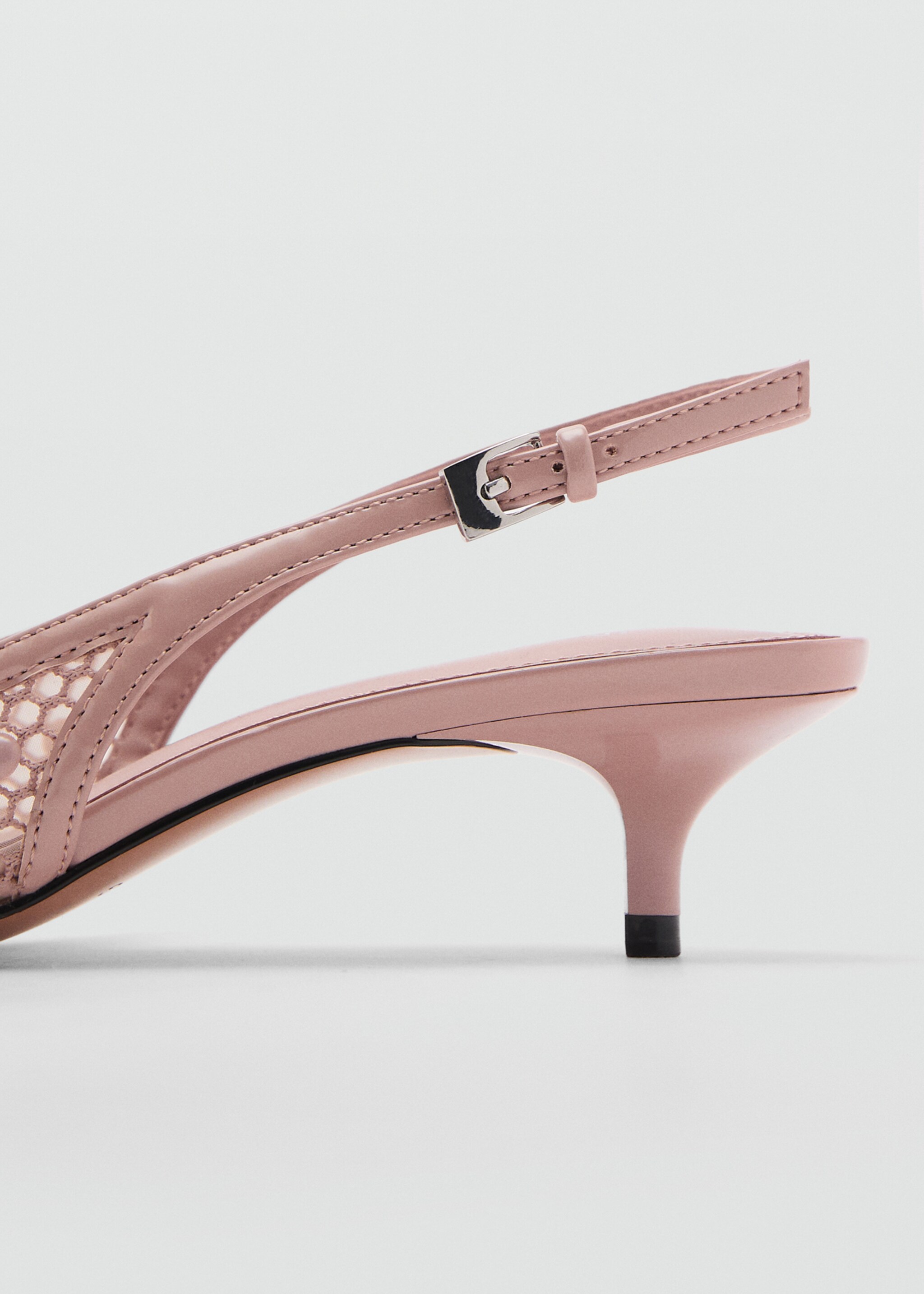 Chaussure à talon en mesh avec boules décoratives - Détail de l'article 1