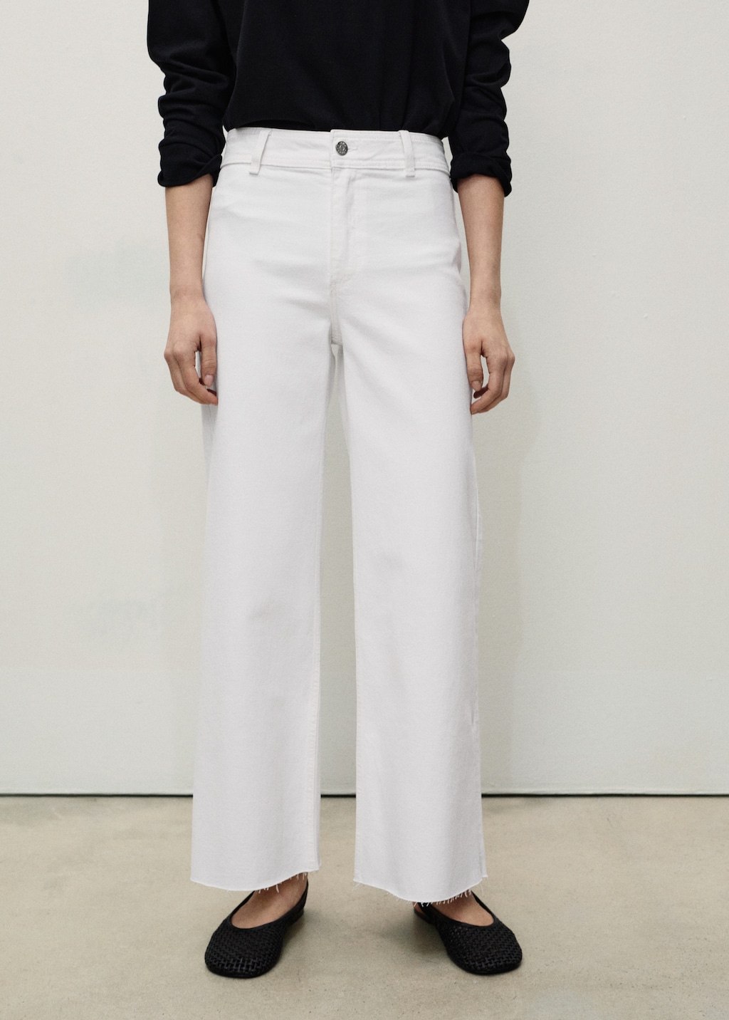 Jeans Catherin culotte tiro alto