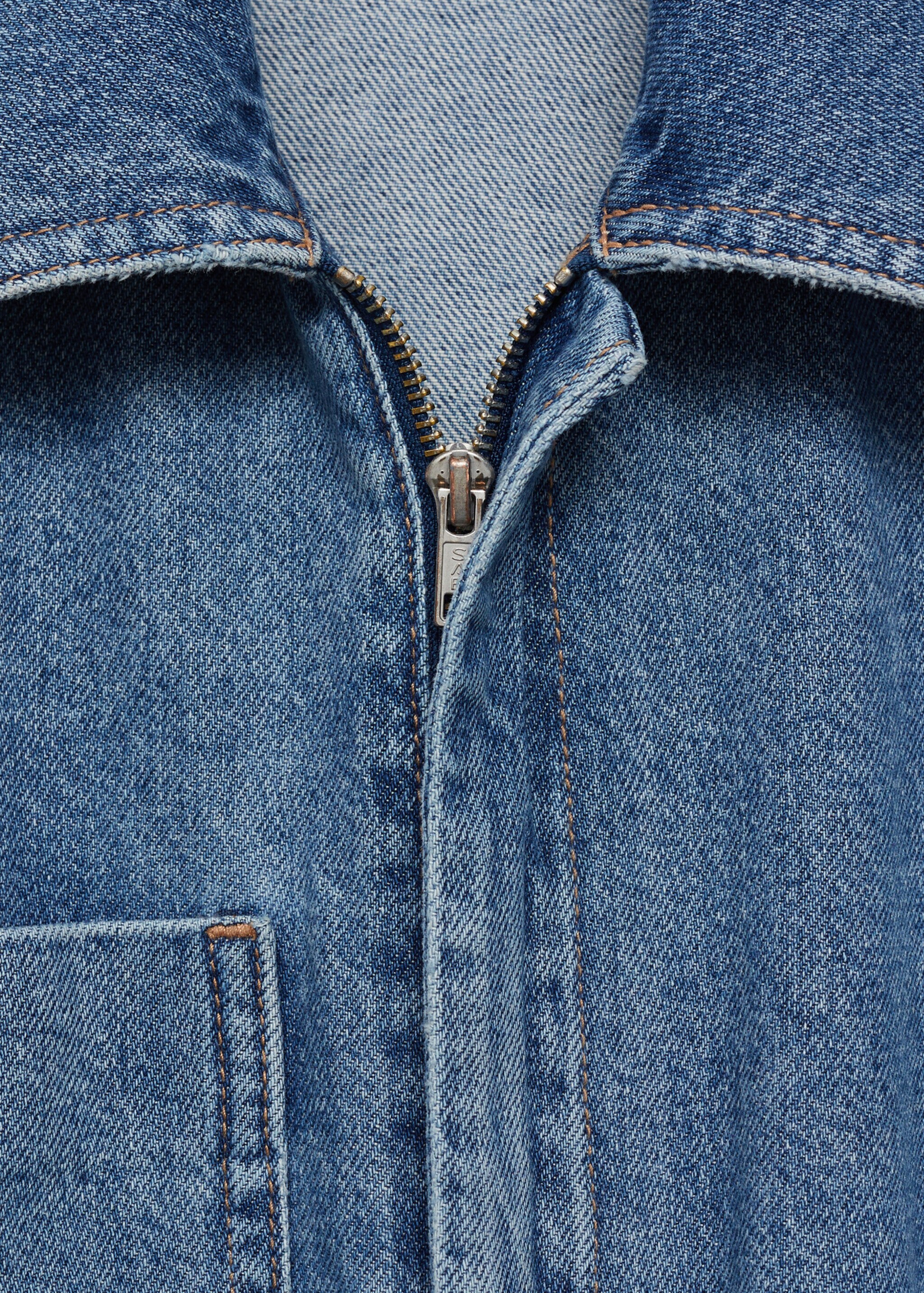 Denim jumpsuit belt - Details of the article 8