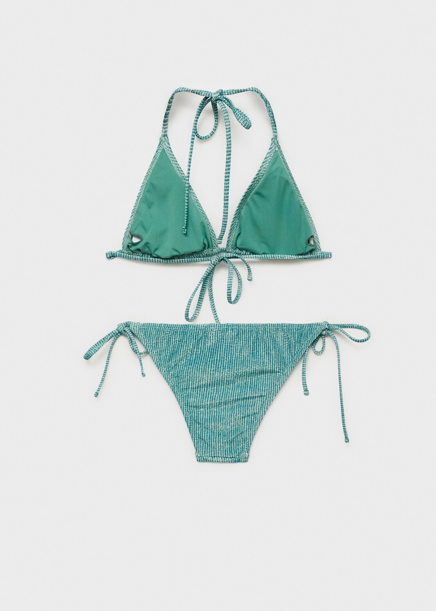 Mønstret bikini i lurex - Artikkeldetalj 8