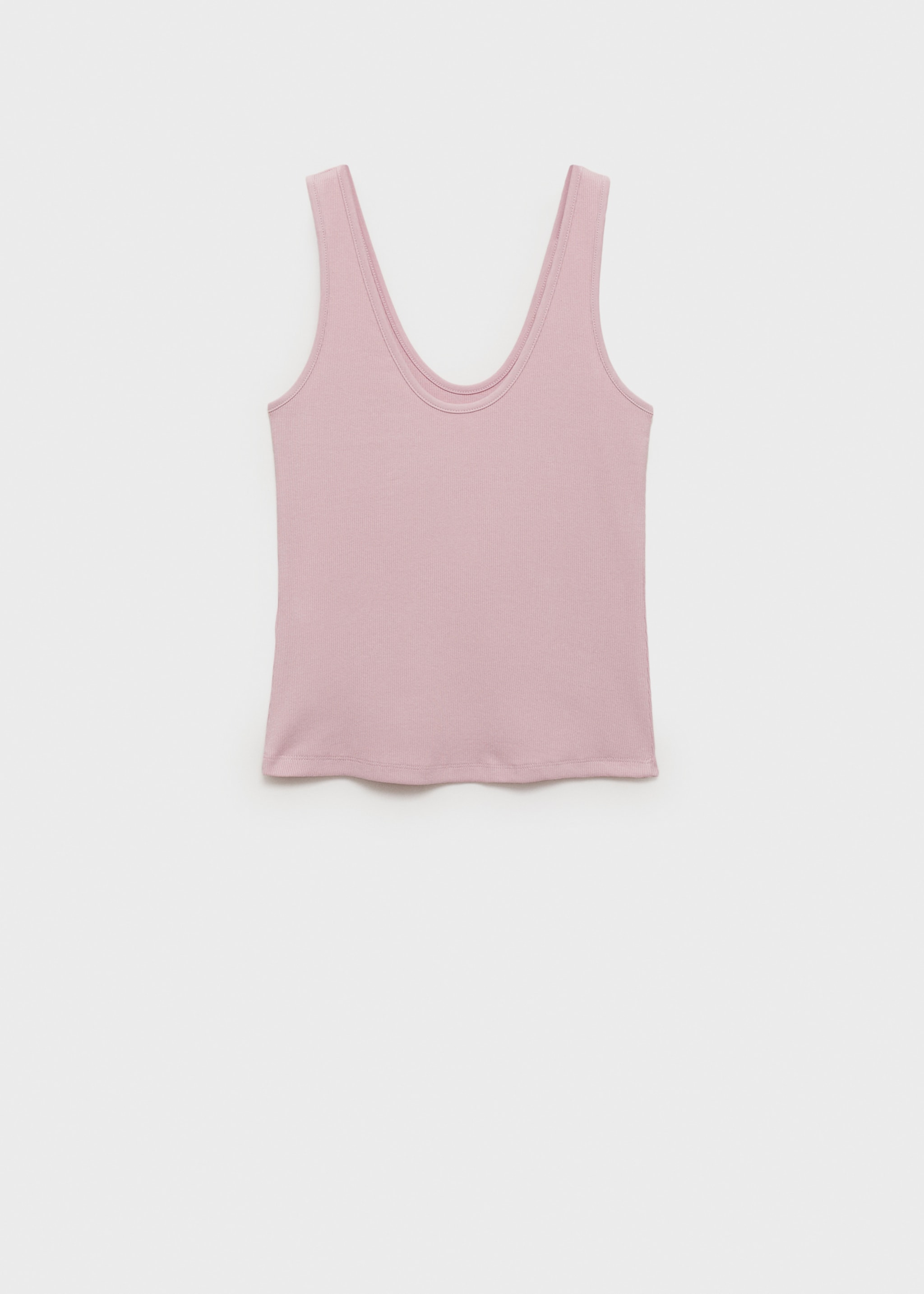 Cotton top with wide straps - Article without model