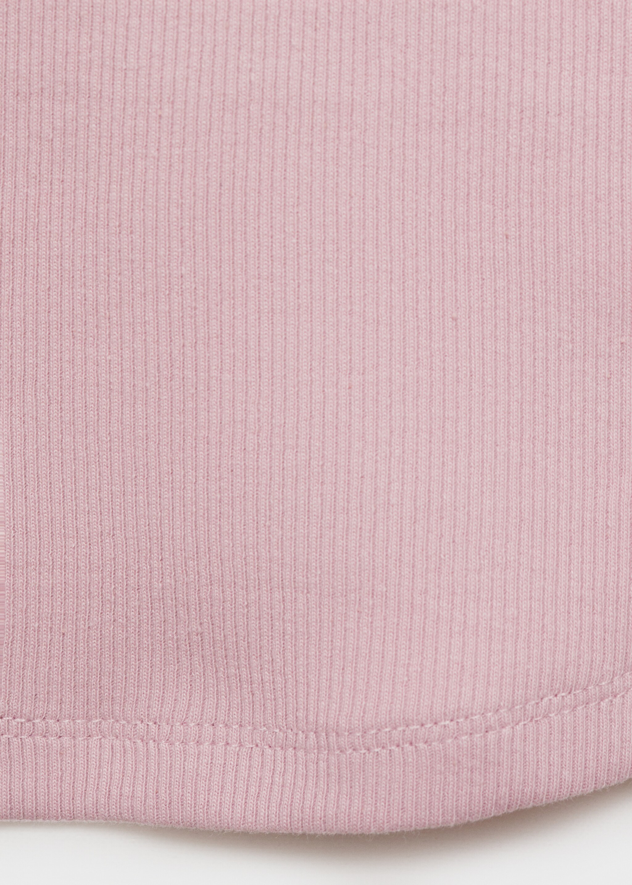 Cotton top with wide straps - Details of the article 0