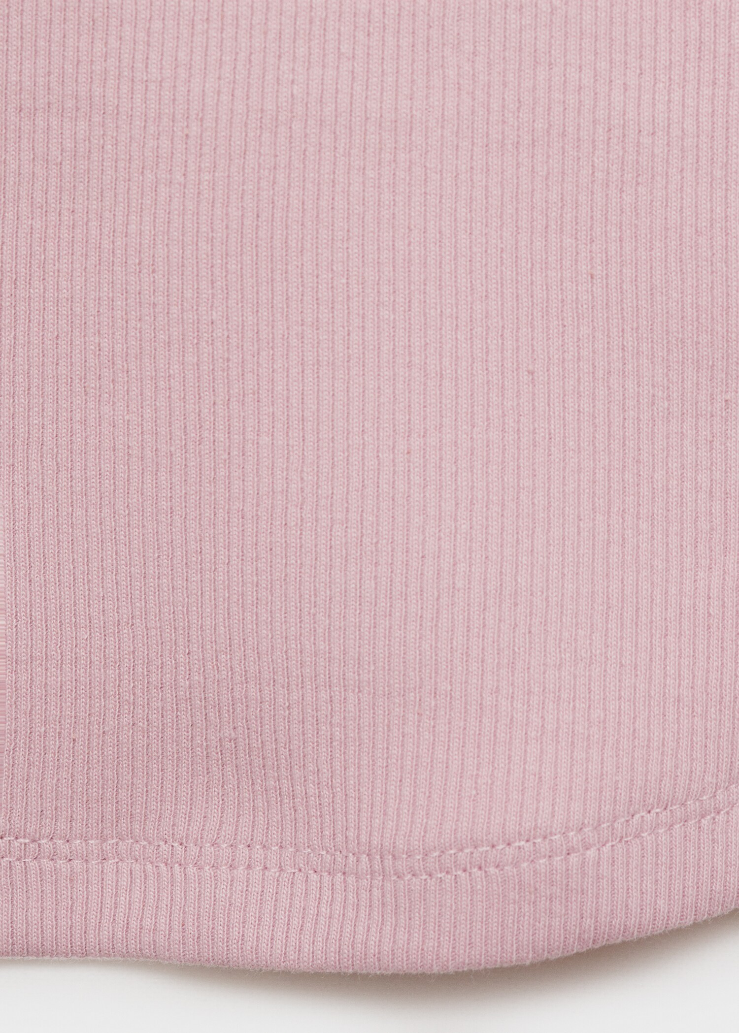 Cotton top with wide straps - Details of the article 0