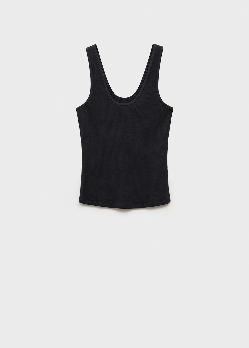 Cotton top with wide straps