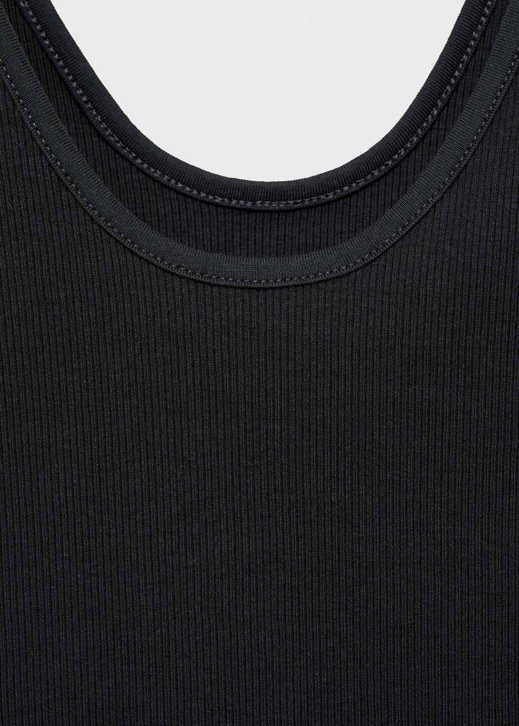 Cotton top with wide straps