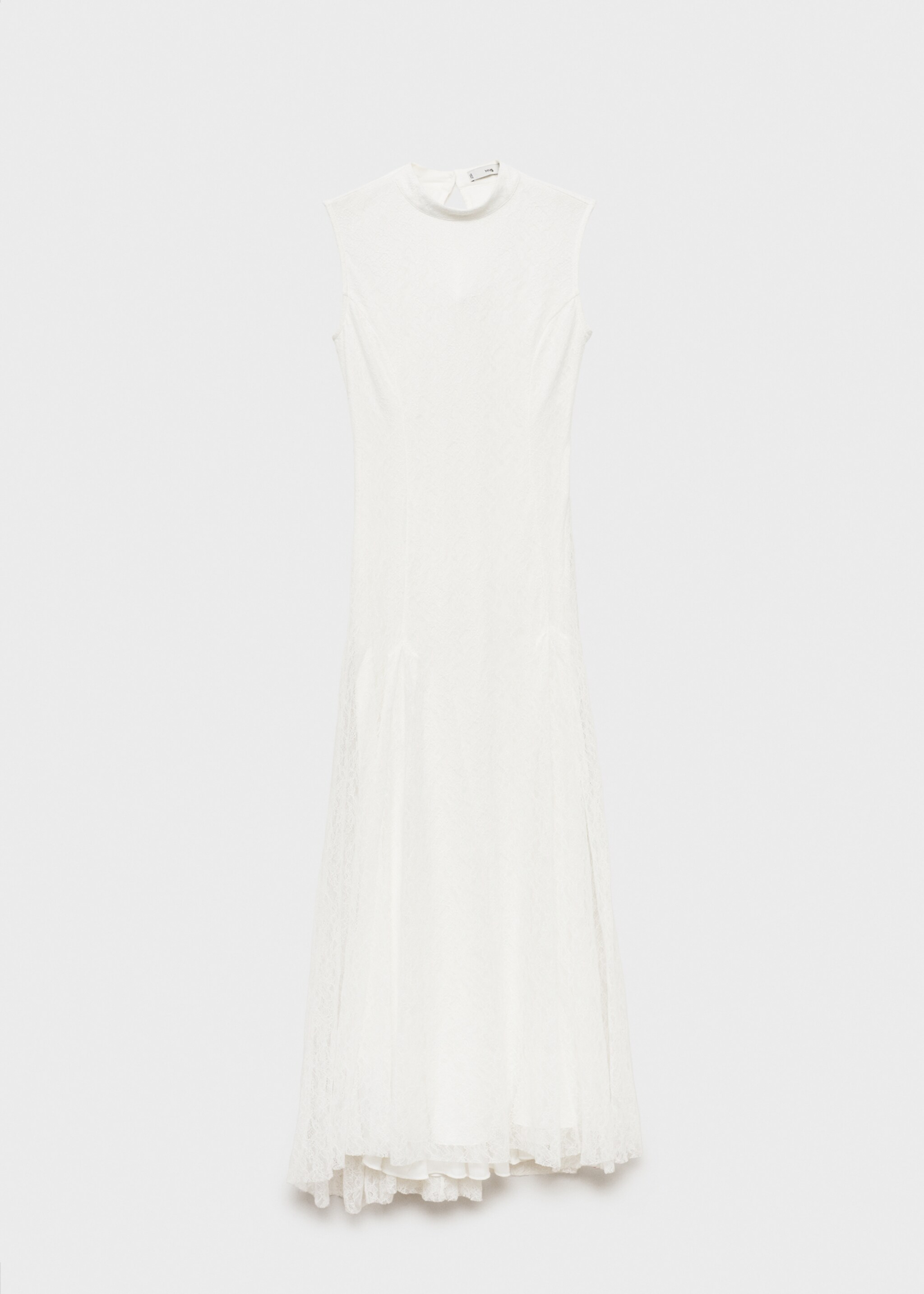 Pleated lace dress - Article without model