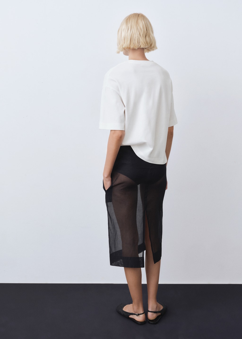 Oversized cotton t-shirt - image 3