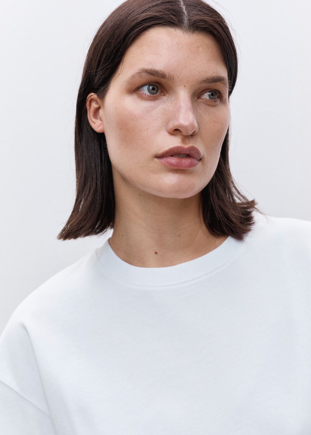 Mango Oversized cotton maternity t-shirt