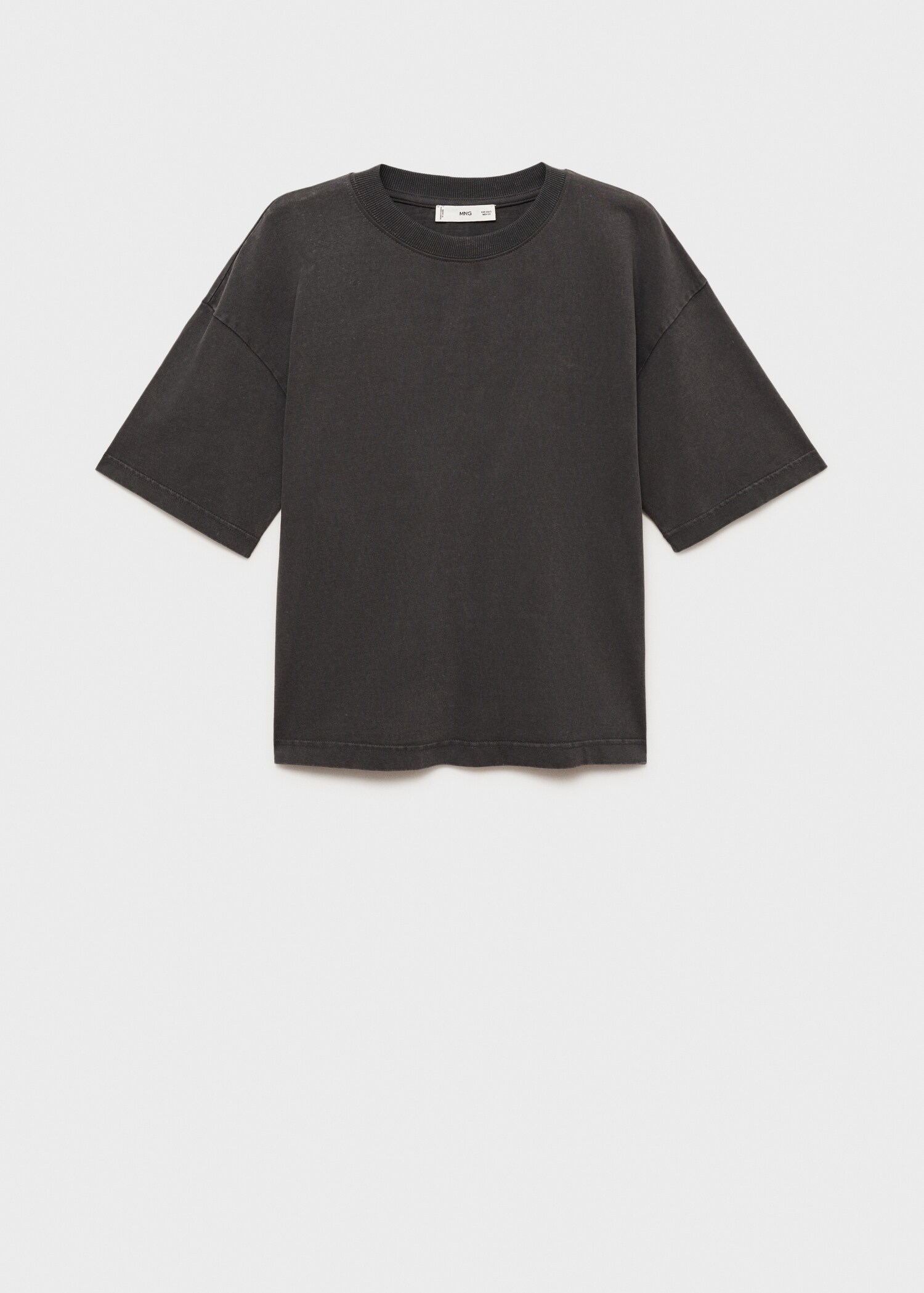 T-shirt coton oversize grossesse - Article sans modèle