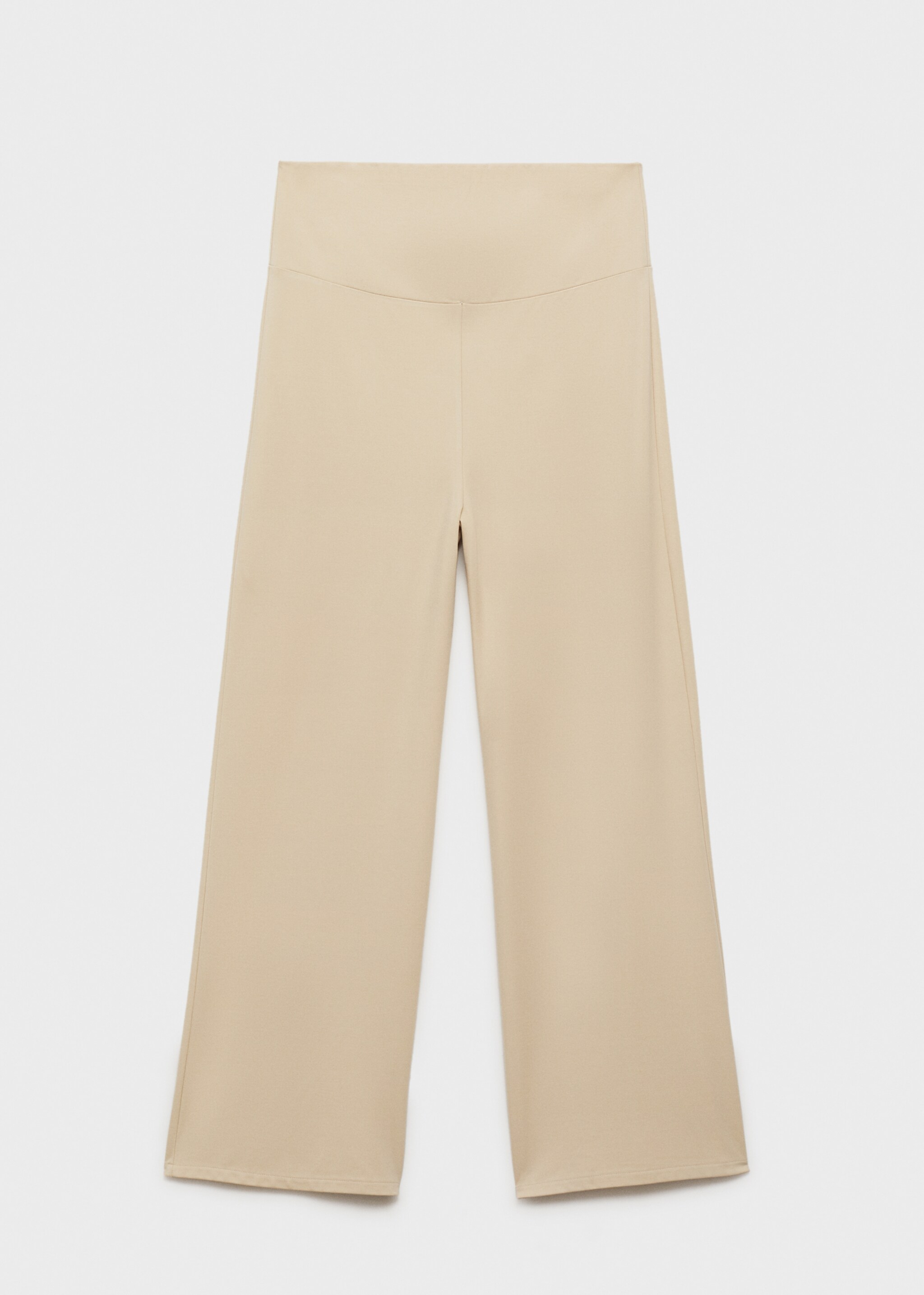 Fine-knit wideleg trousers - Article without model