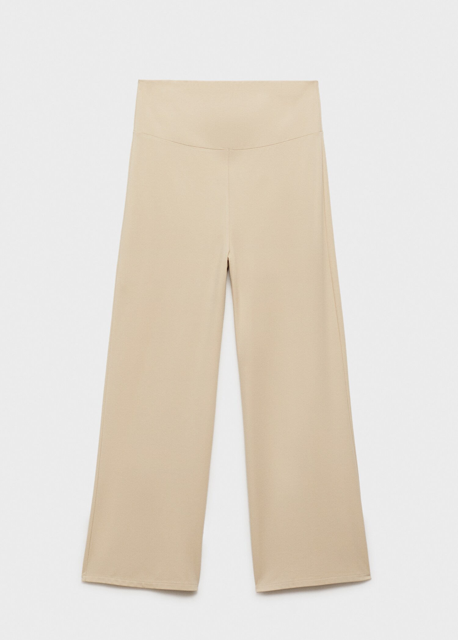 Fine-knit wideleg trousers - Article without model