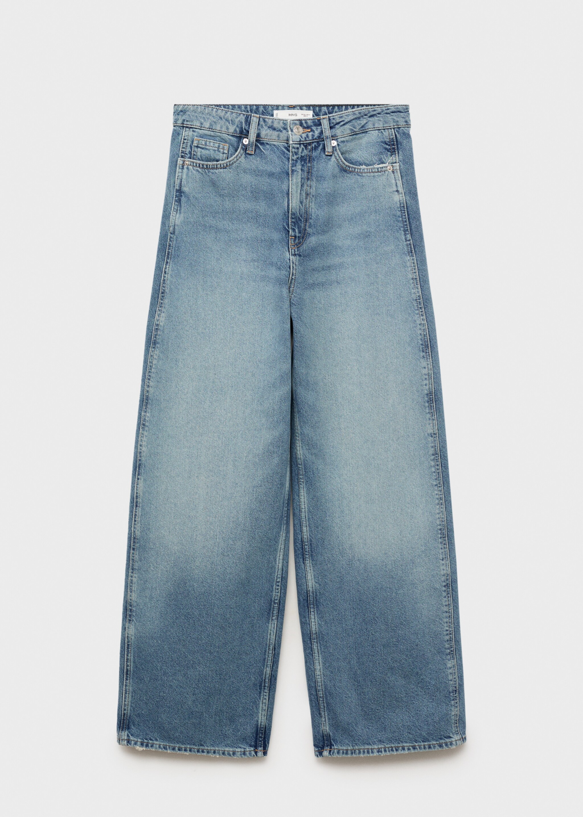 Jean balloon taille haute - Article sans modèle