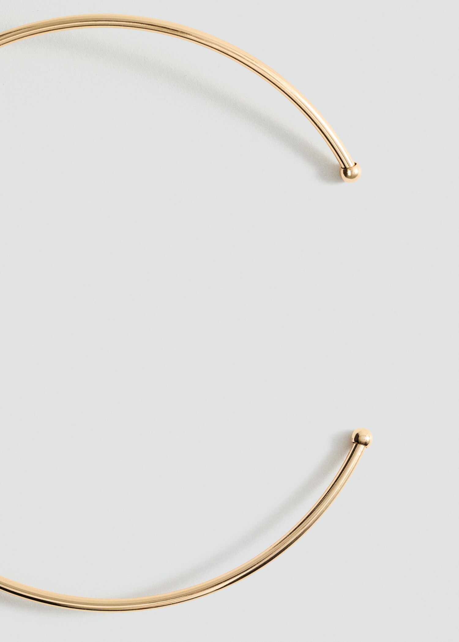 Rigid flower necklace - Details of the article 1