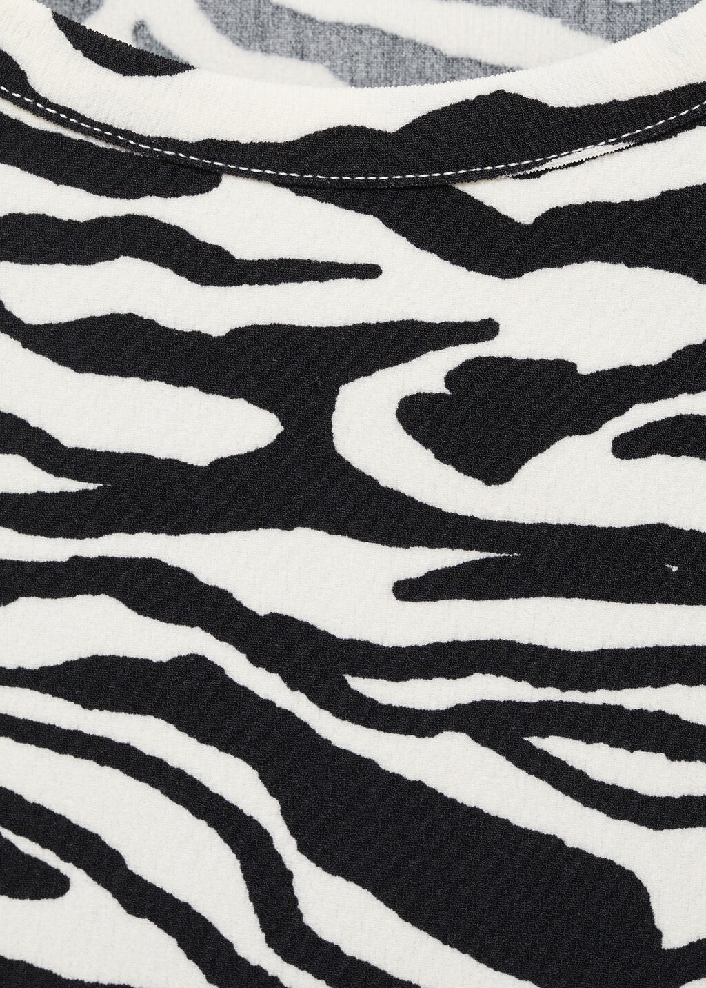 Draped sleeveless t-shirt