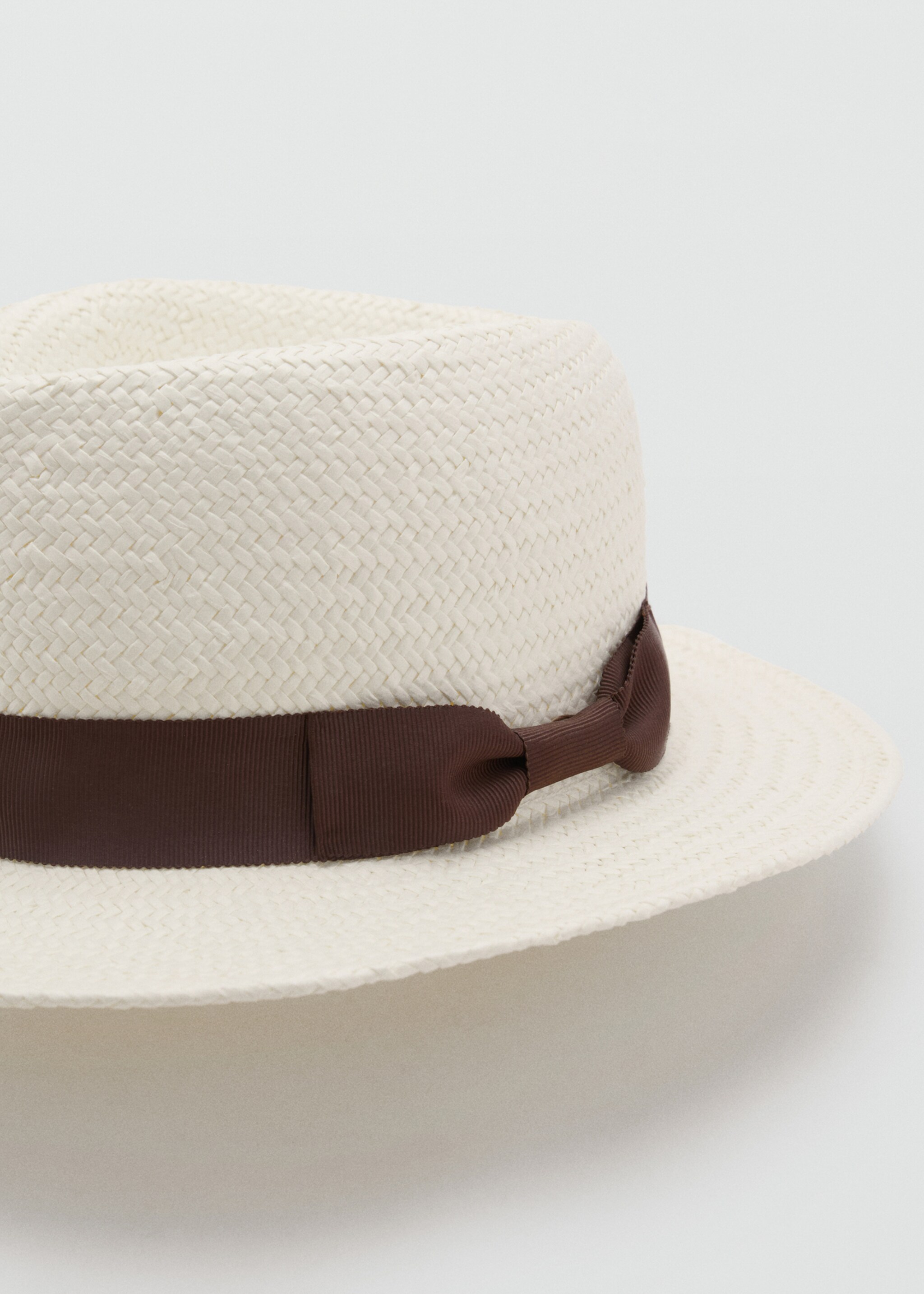 Chapeau fibre naturelle nœud - Détail de l'article 1