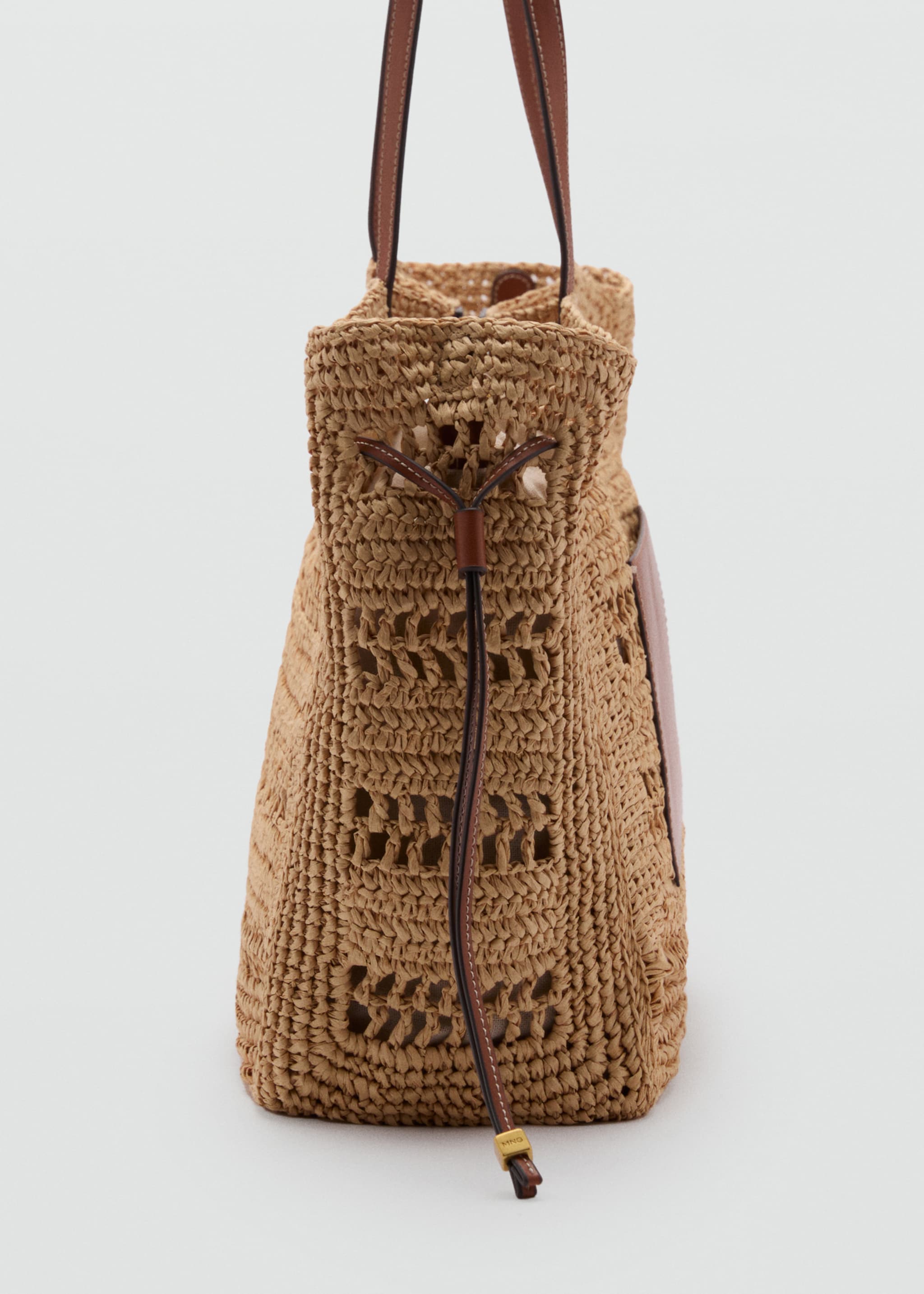 Natural fibre shopper bag - Details of the article 1