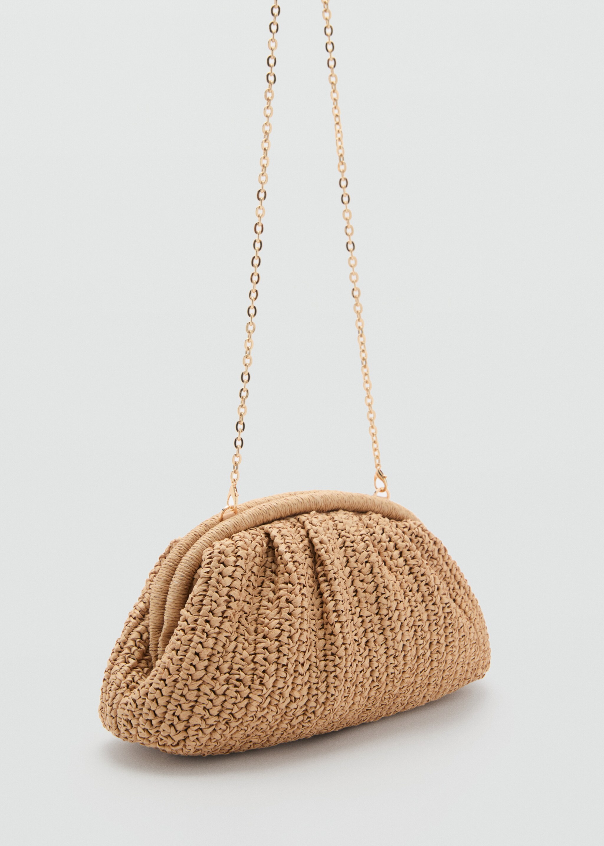 Natural fibre handbag - Medium plane