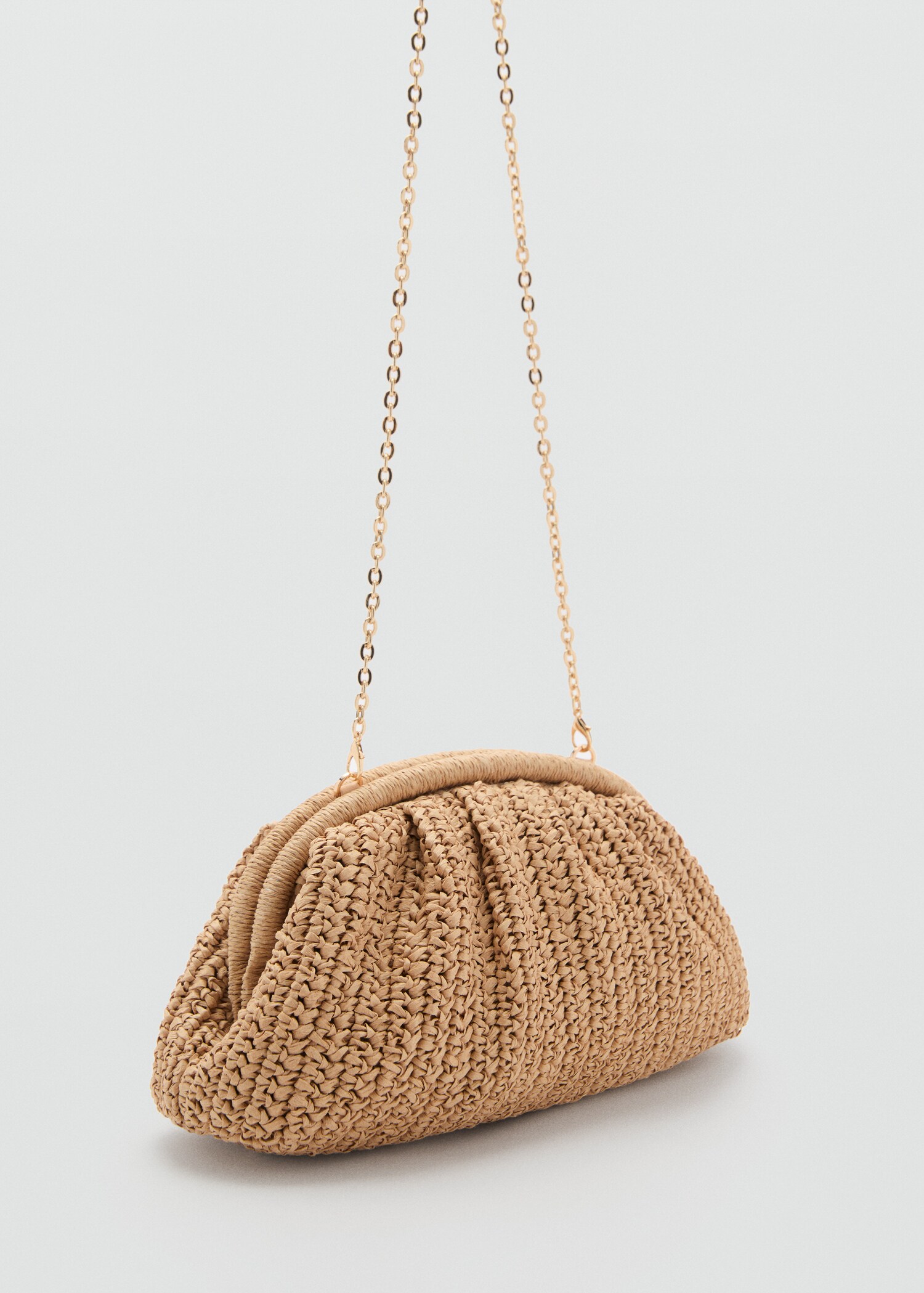 Natural fibre handbag - Medium plane