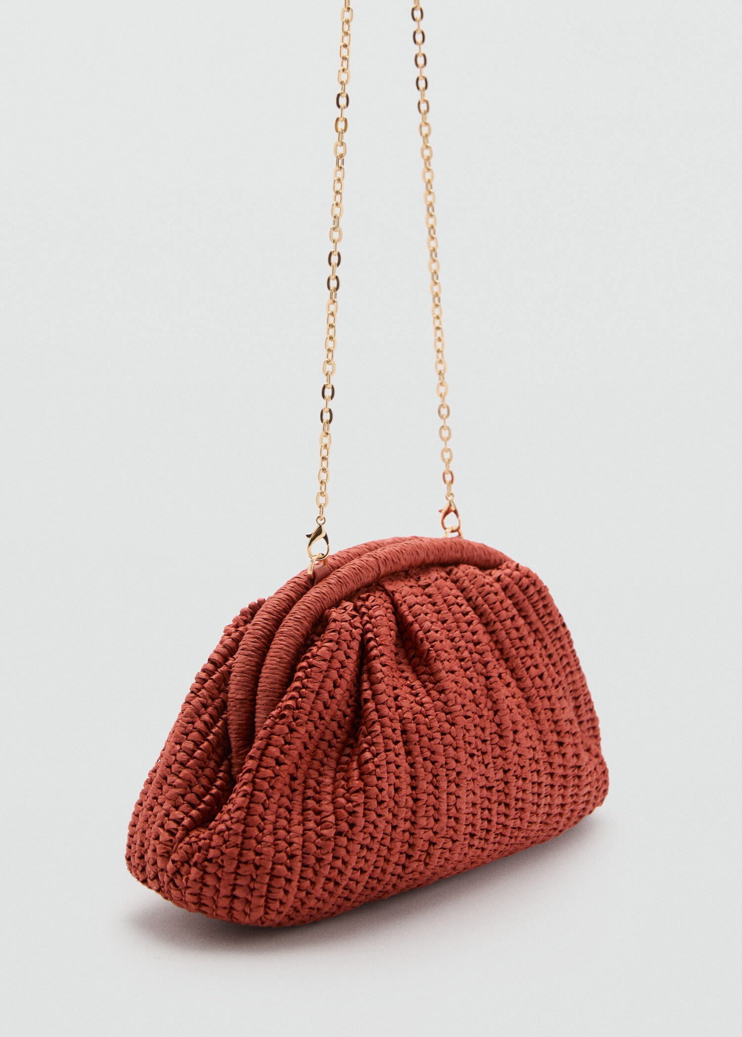 Bolso mano fibra natural - Plano medio