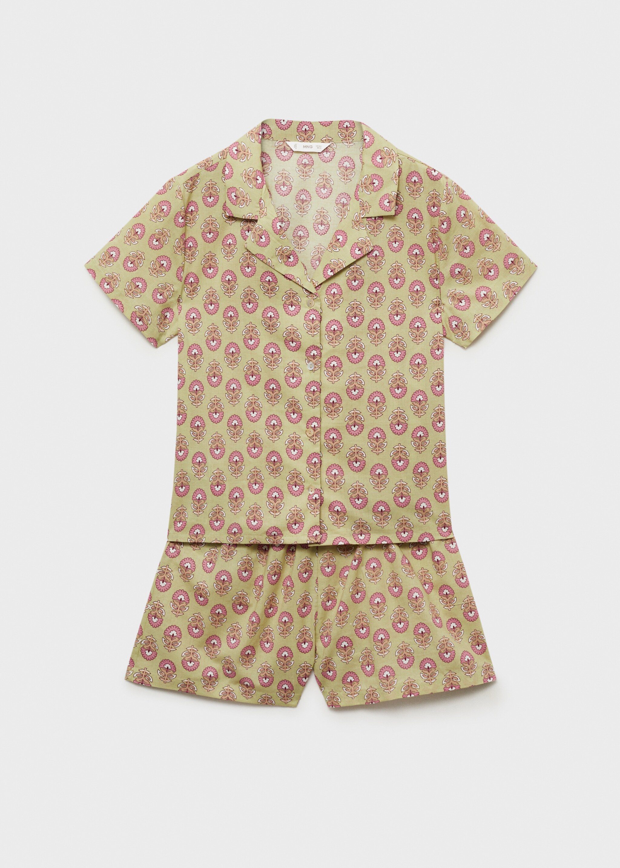 Printed cotton pyjama pack - Article without model