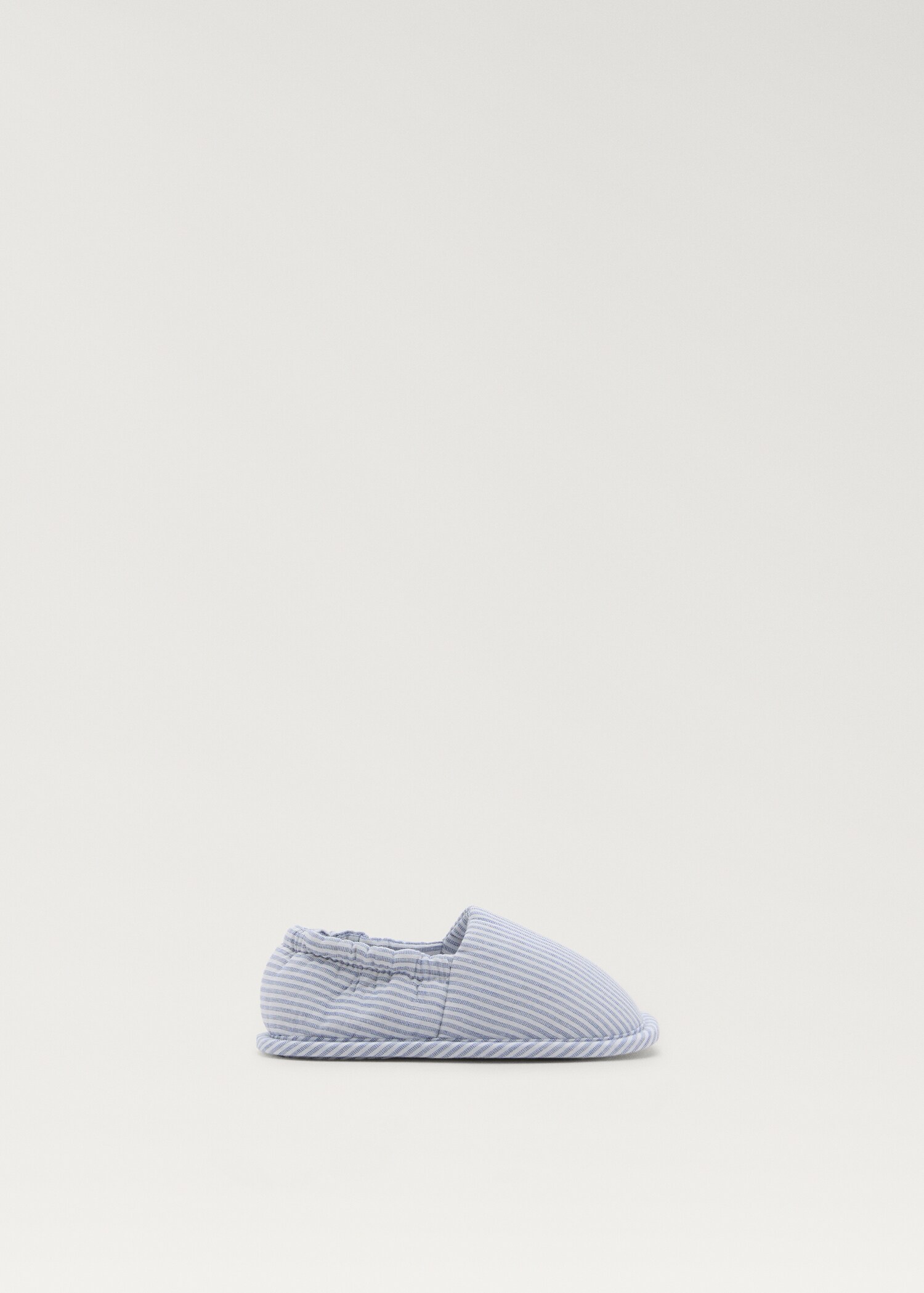 Cotton striped slippers - Article without model