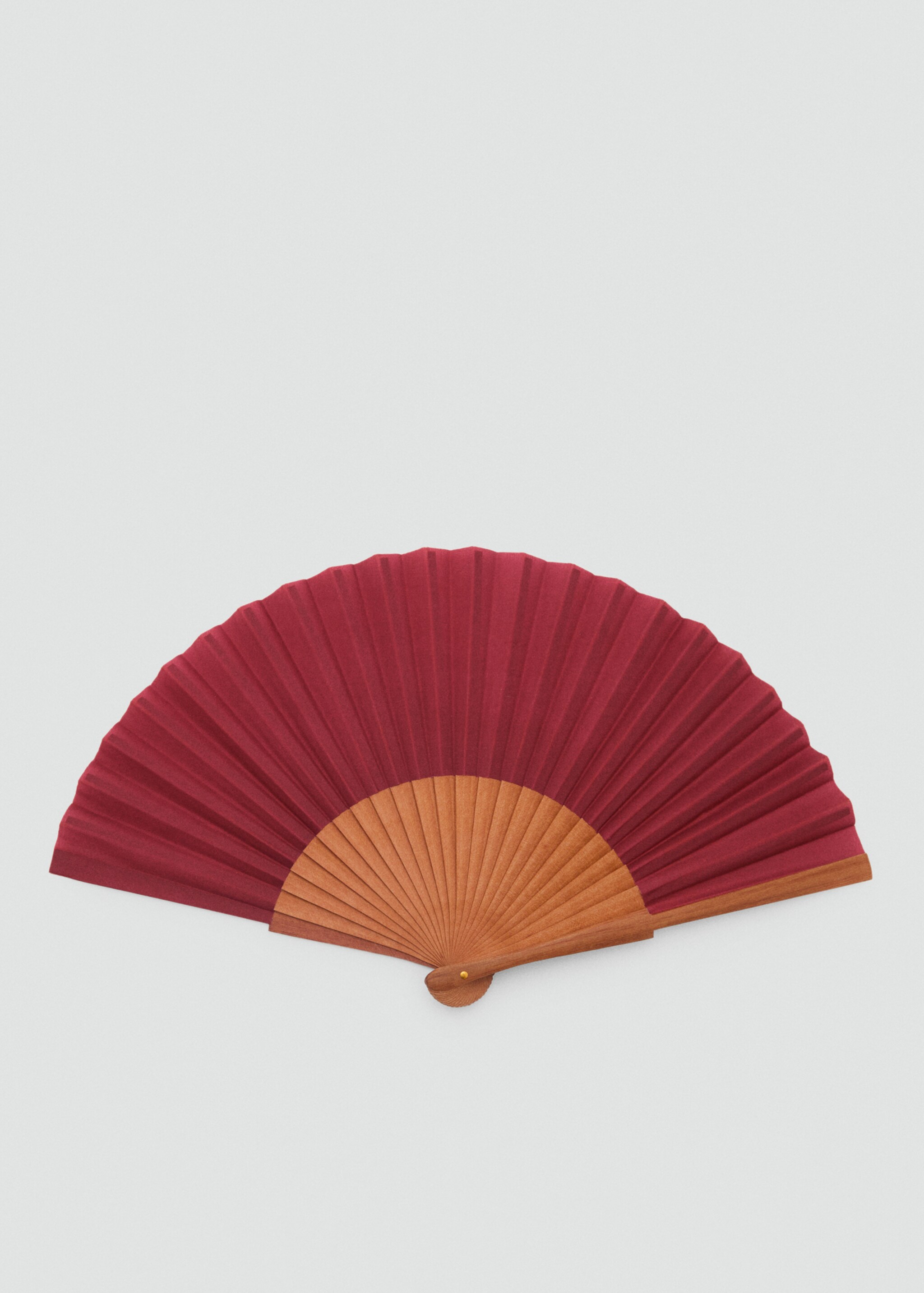 Smooth wooden fan - Medium plane