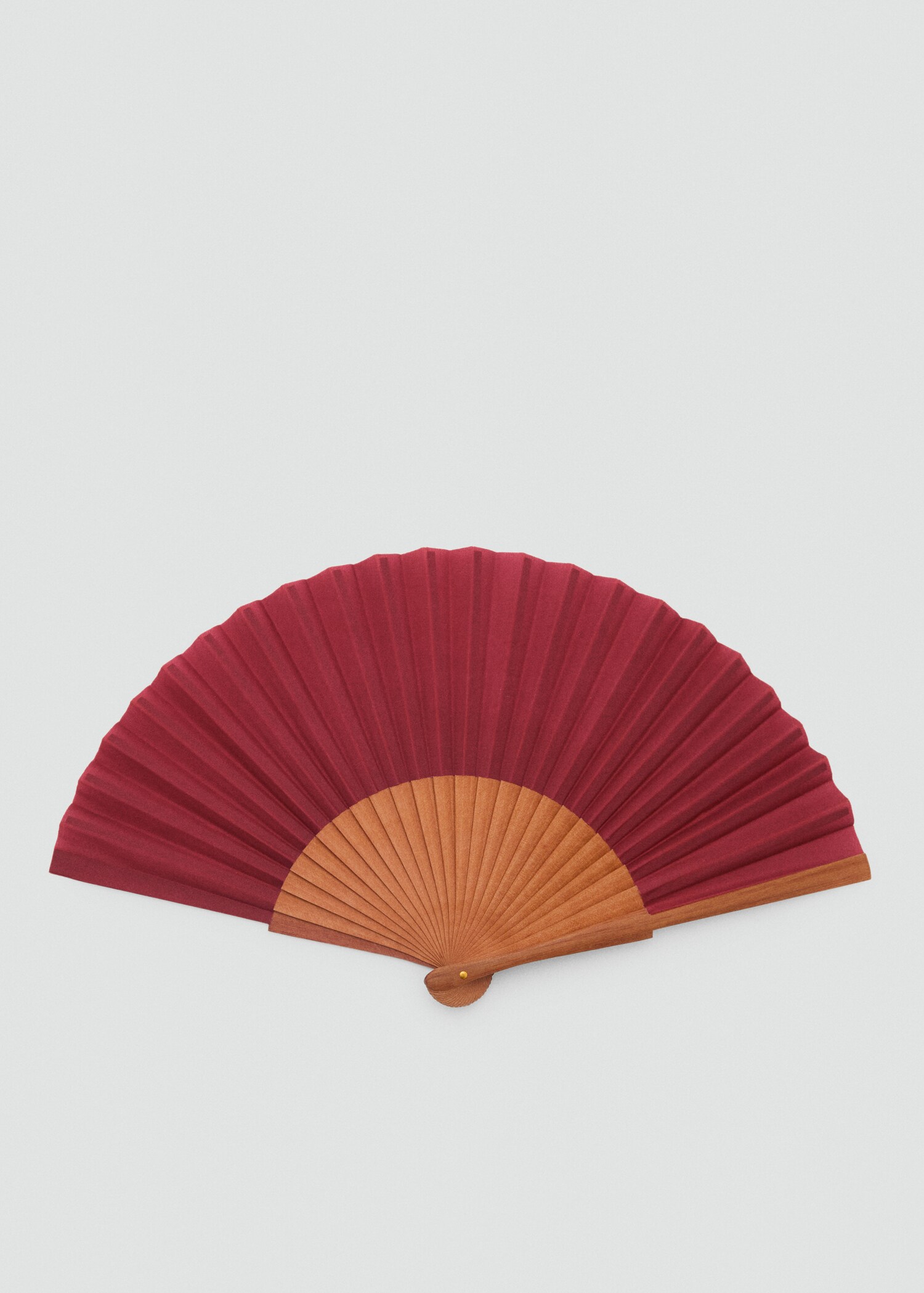 Smooth wooden fan - Medium plane
