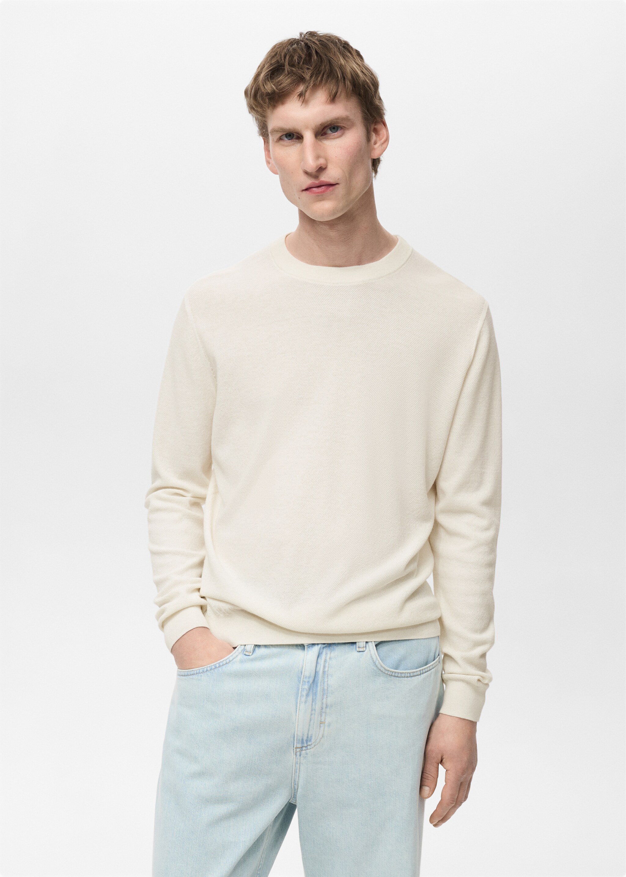 Fine-knit sweater - Medium plane