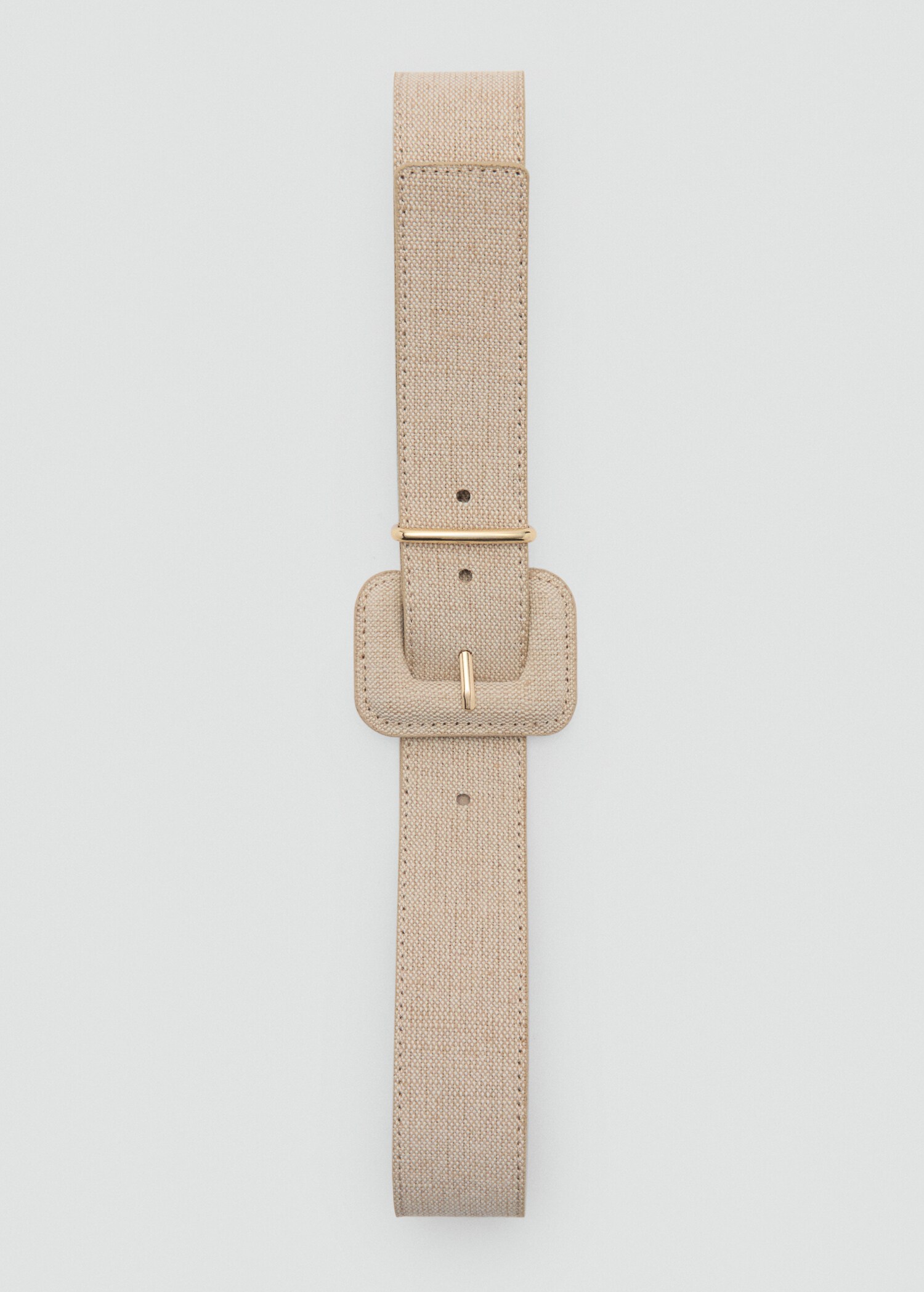 Cotton and linen-blend belt - Details of the article 2