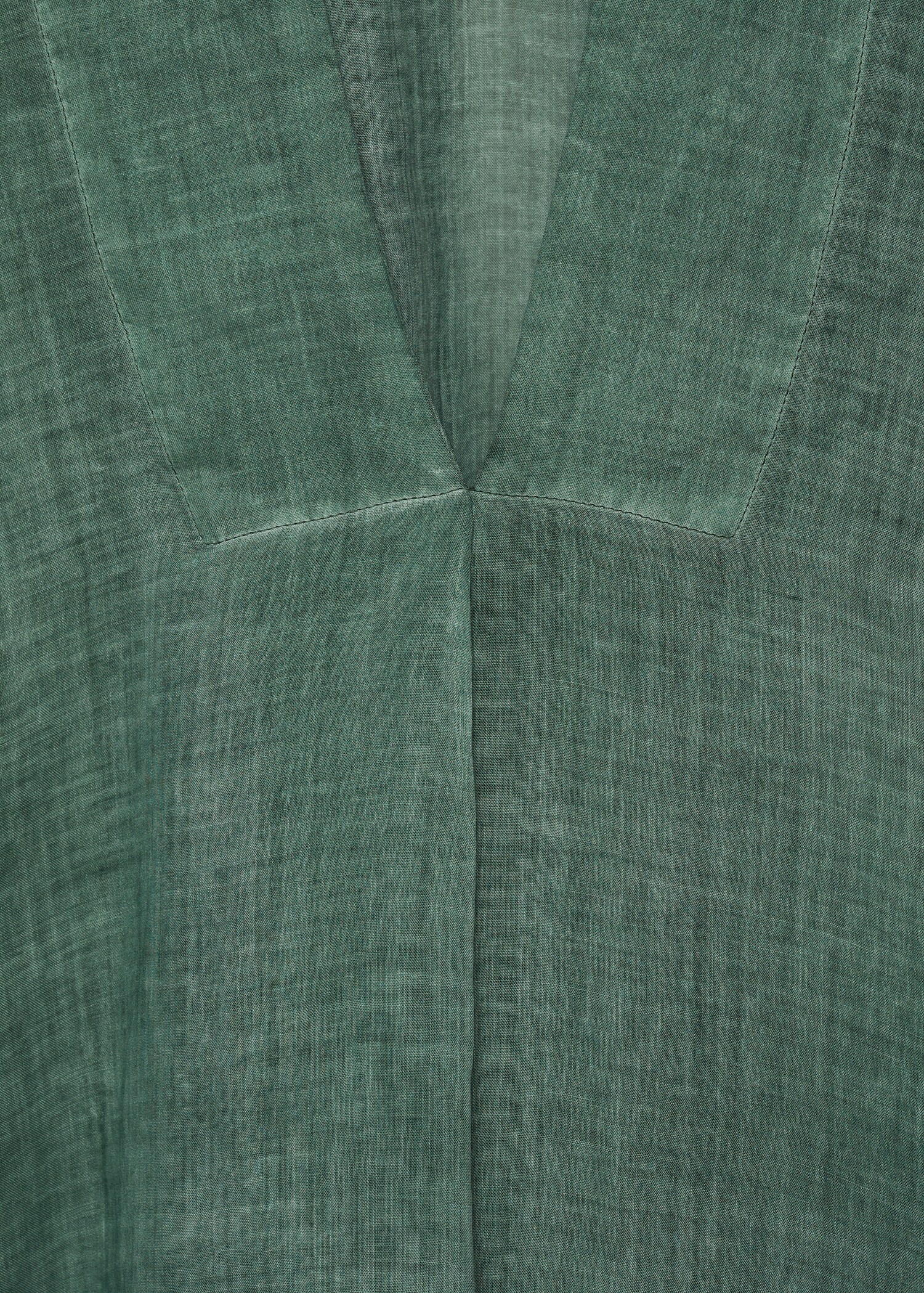 Caftan din ramie cu model overdyed - Detaliu al articolului 8