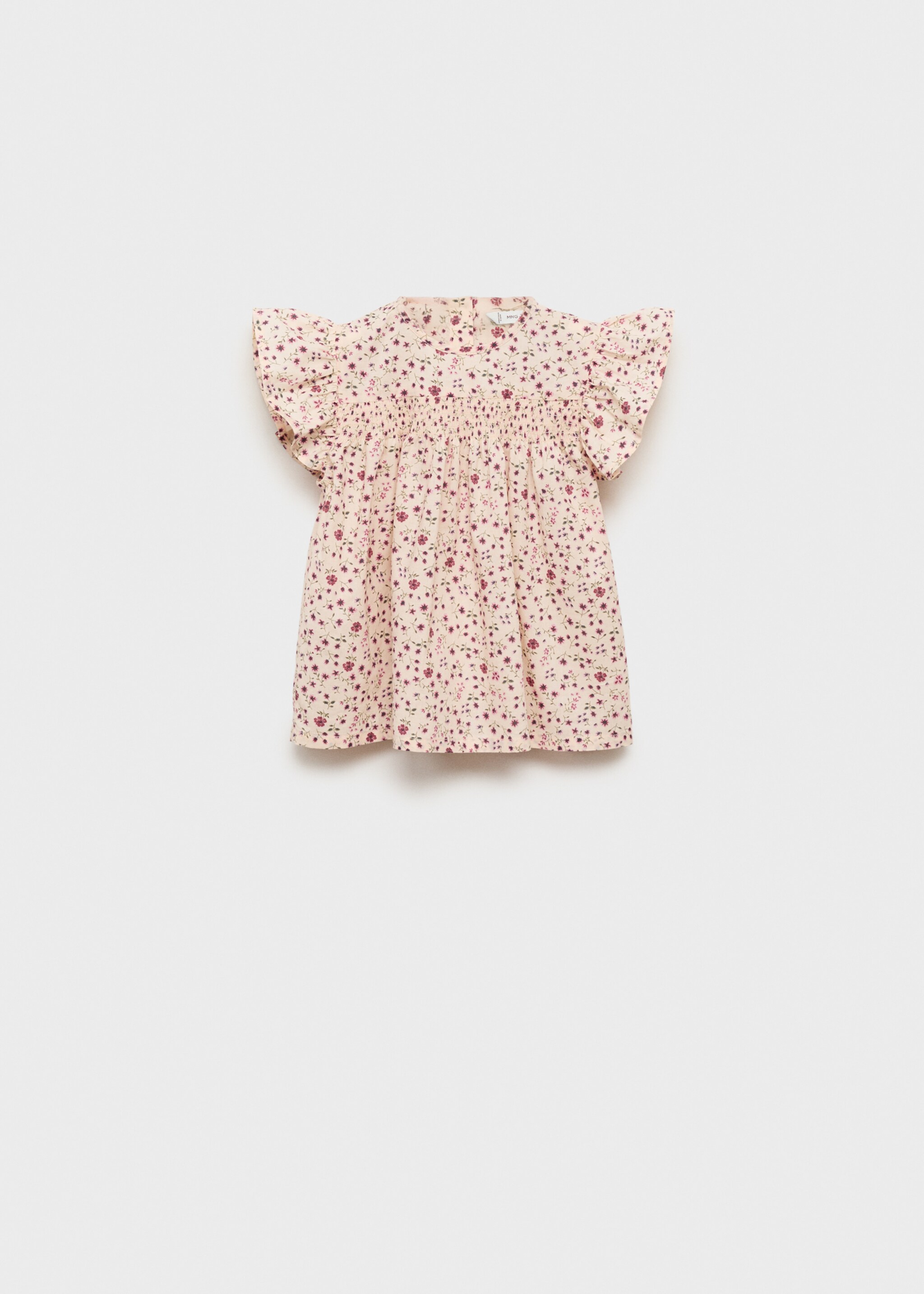 Floral-print blouse with ruffles - Article without model