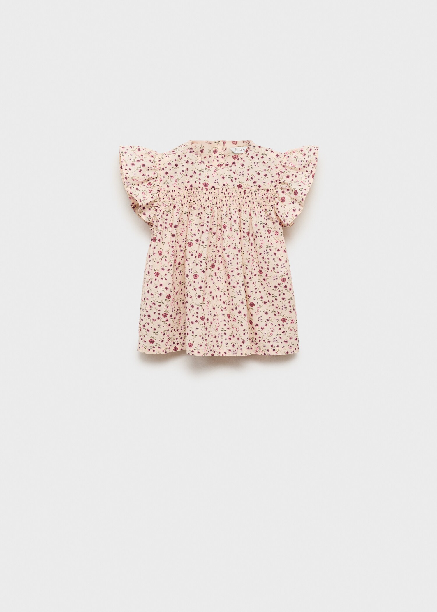 Rüschenbluse mit Blumenmuster - Artikel ohne Model