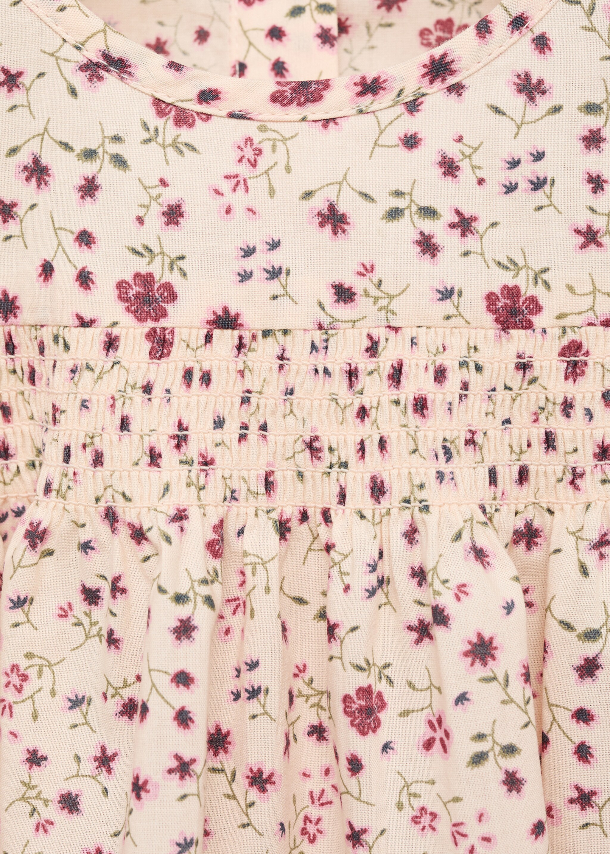 Floral-print blouse with ruffles - Details of the article 8