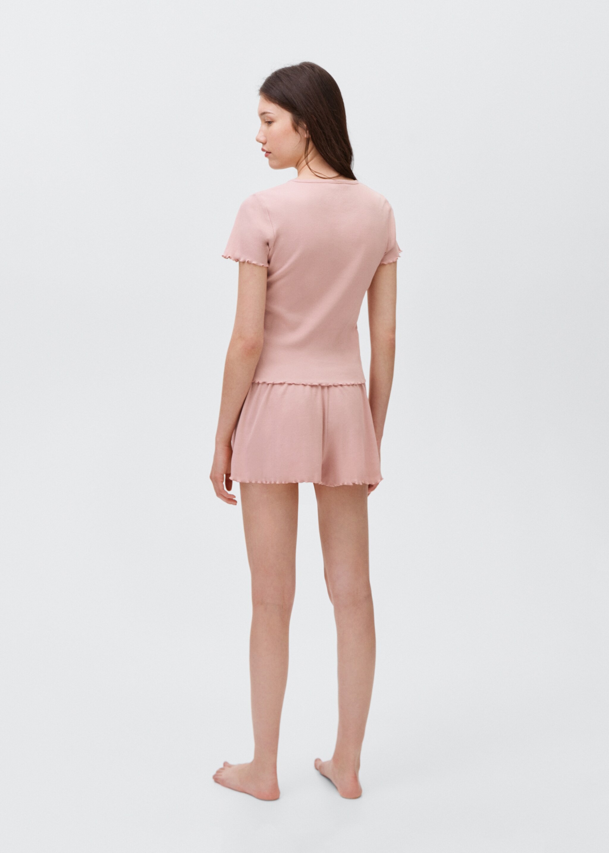 Cotton pyjama shorts pack - Reverse of the article