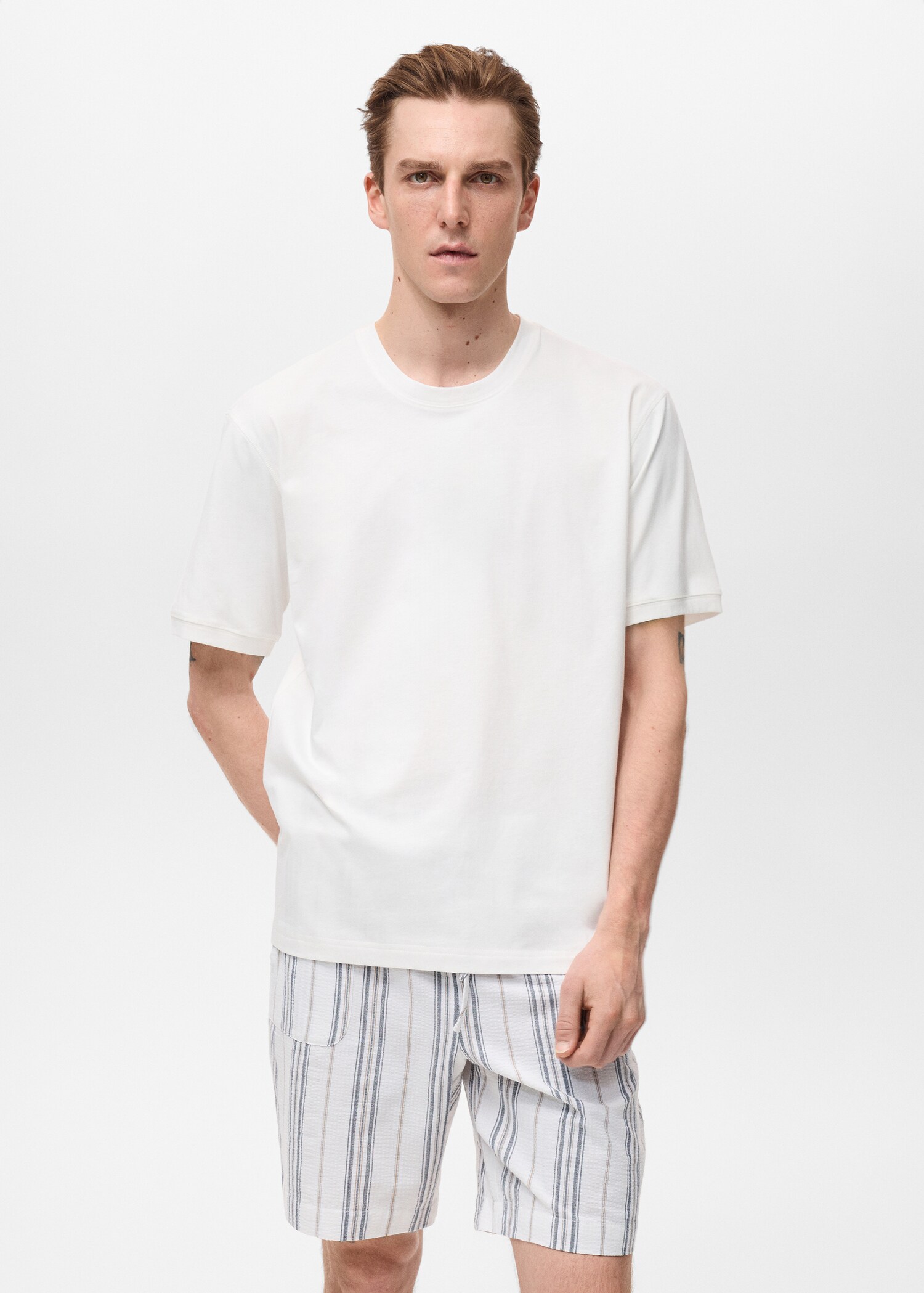 Pack pijama 100% algodón corto - Plano medio