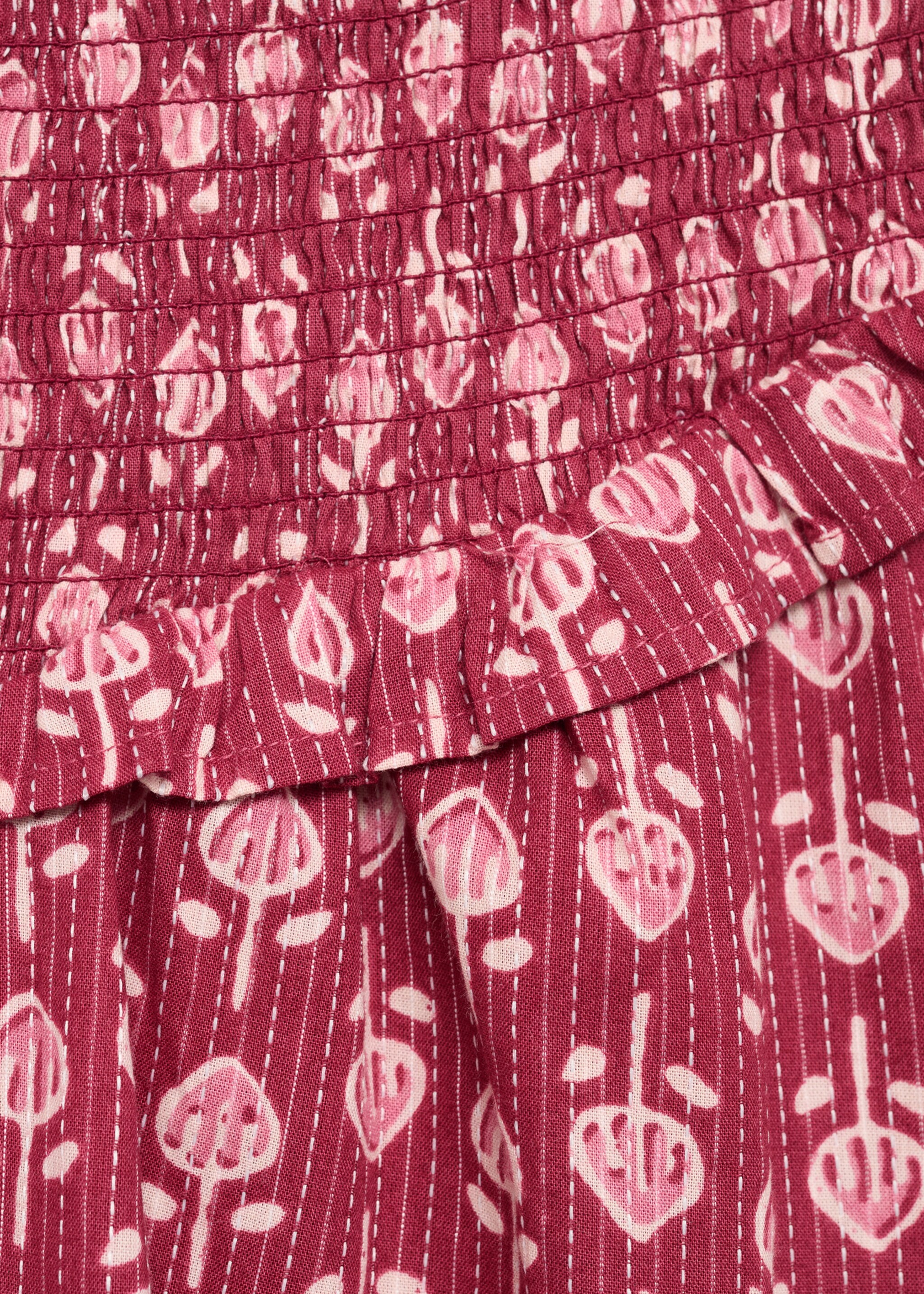 Ruffled gathered mini skirt - Details of the article 8