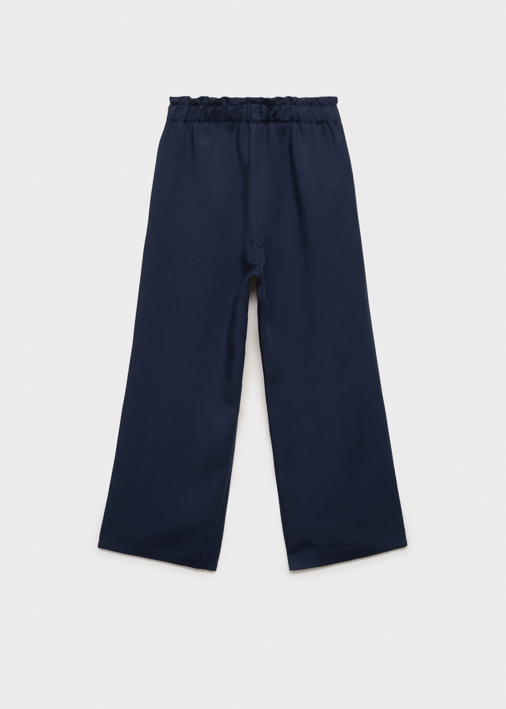 Bow belt trousers - Reverse of the article