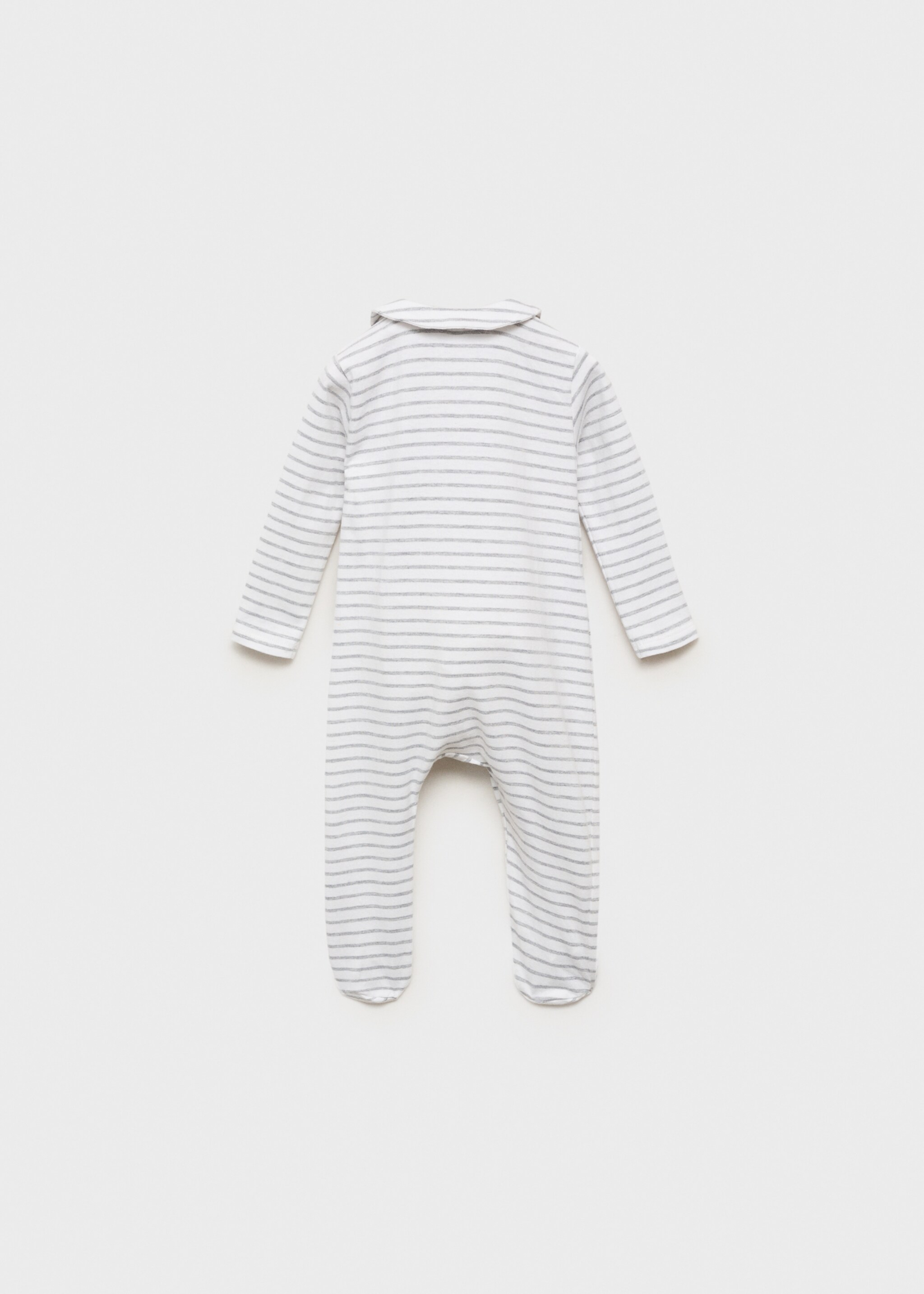 Pijama body rayas - Reverso del artículo