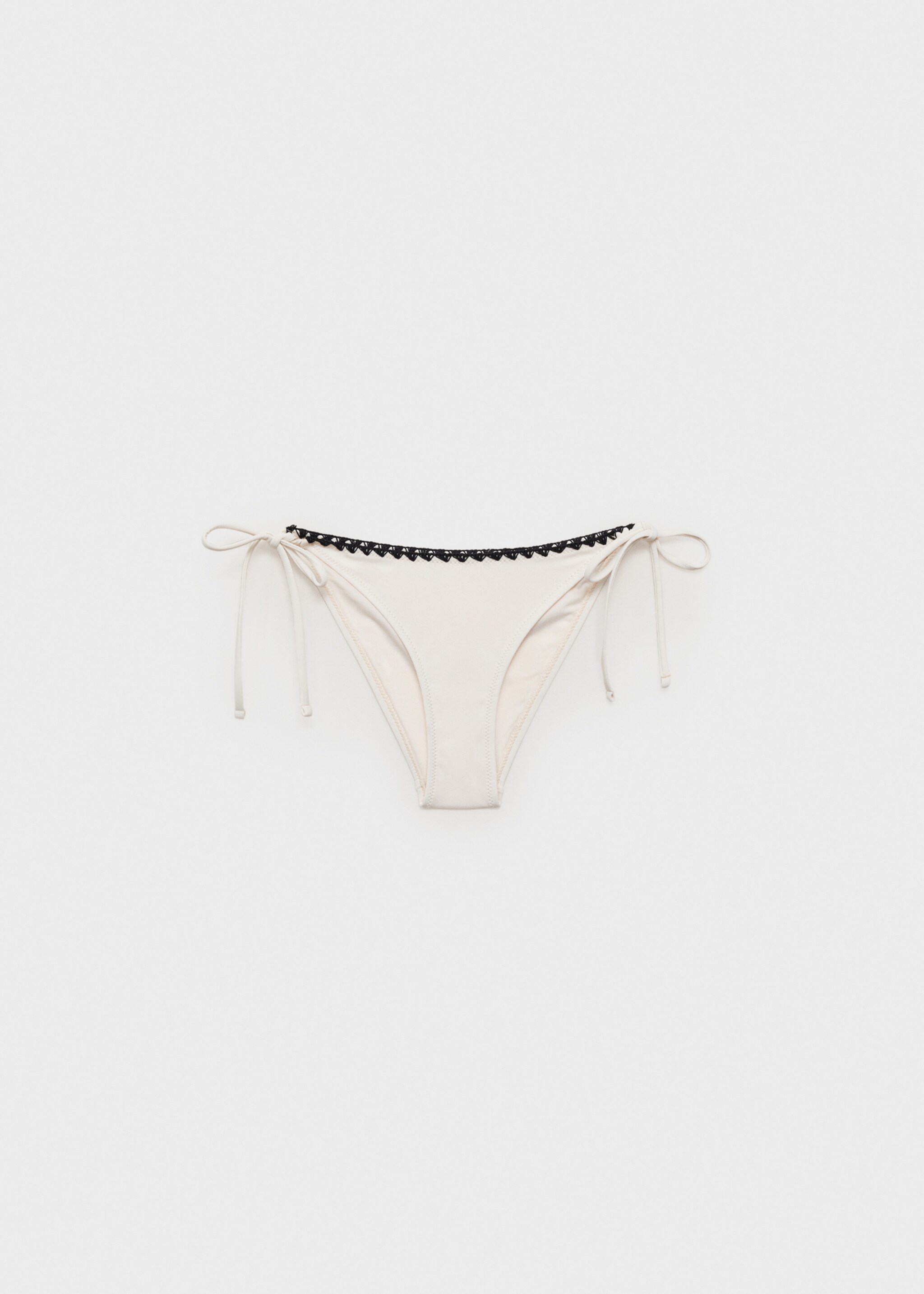 Bikini avec bordures contrastées - Article sans modèle
