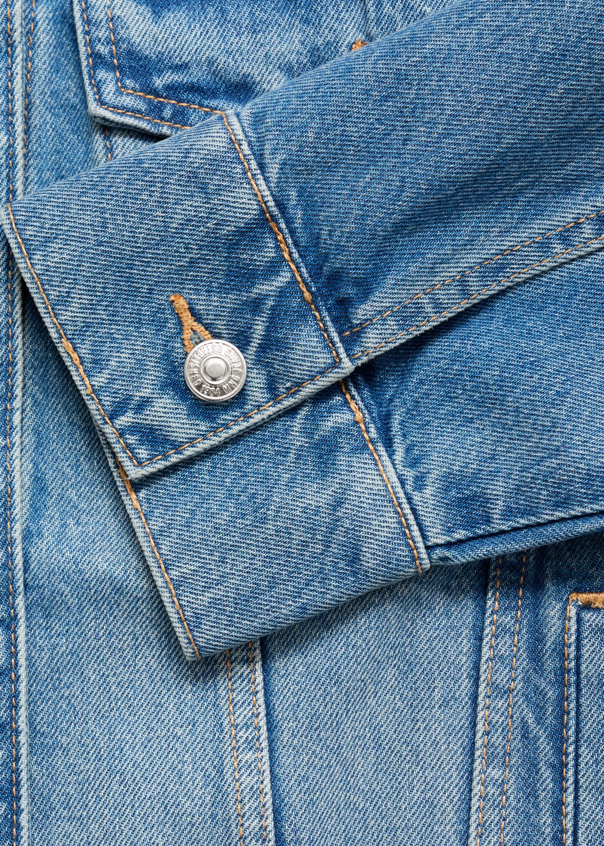 Oversize Jeansjacke Taschen - Detail des Artikels 0