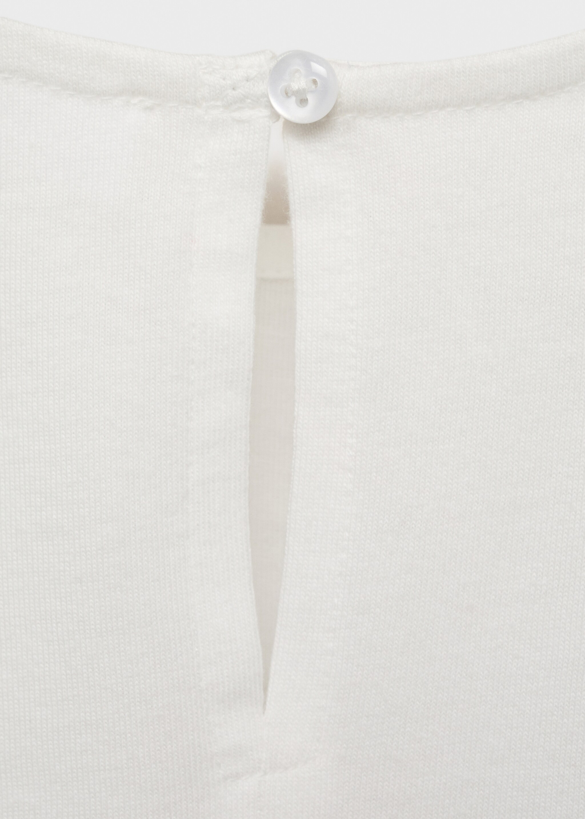 T-shirt à volants brodé - Détail de l'article 0