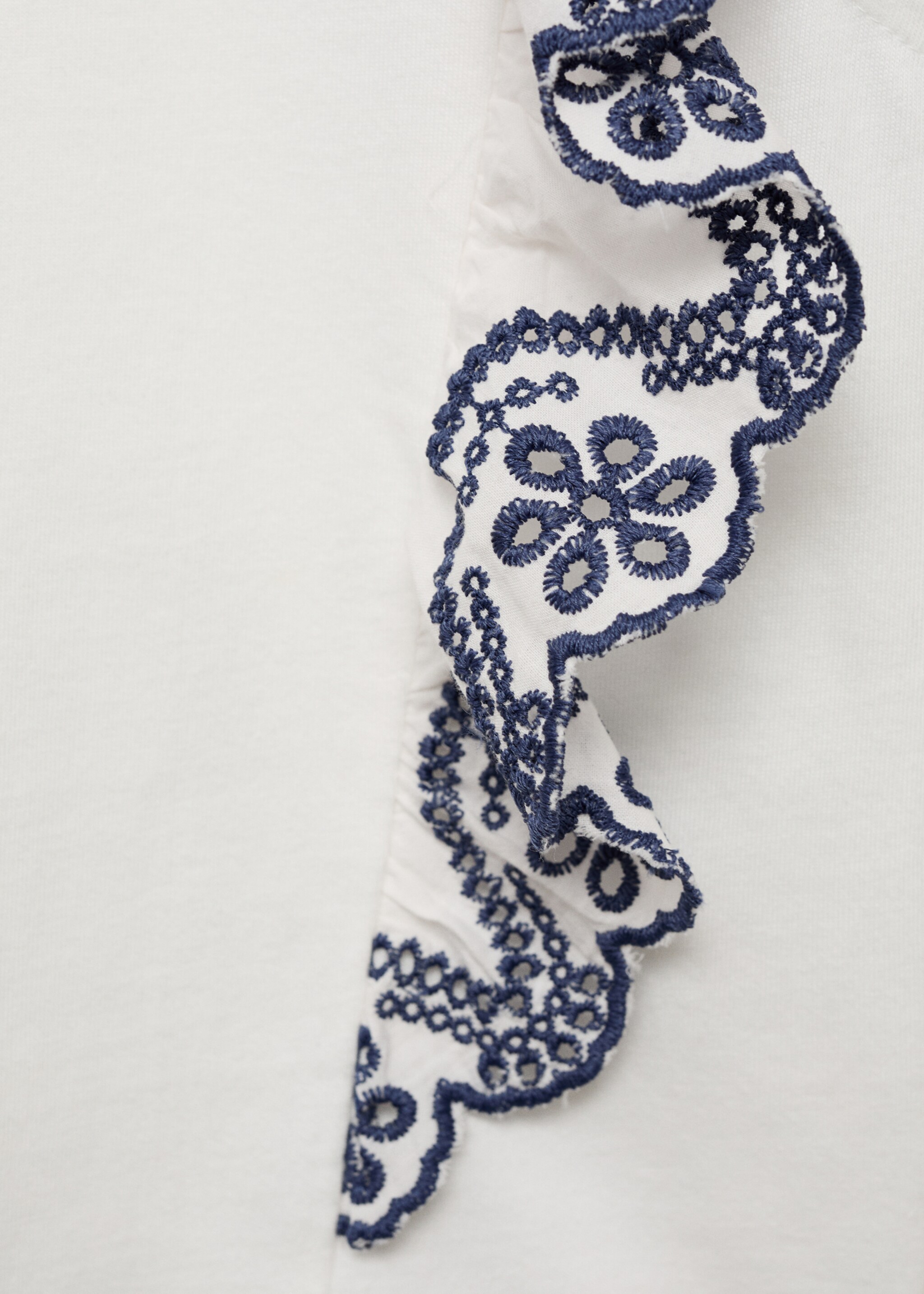 T-shirt à volants brodé - Détail de l'article 8