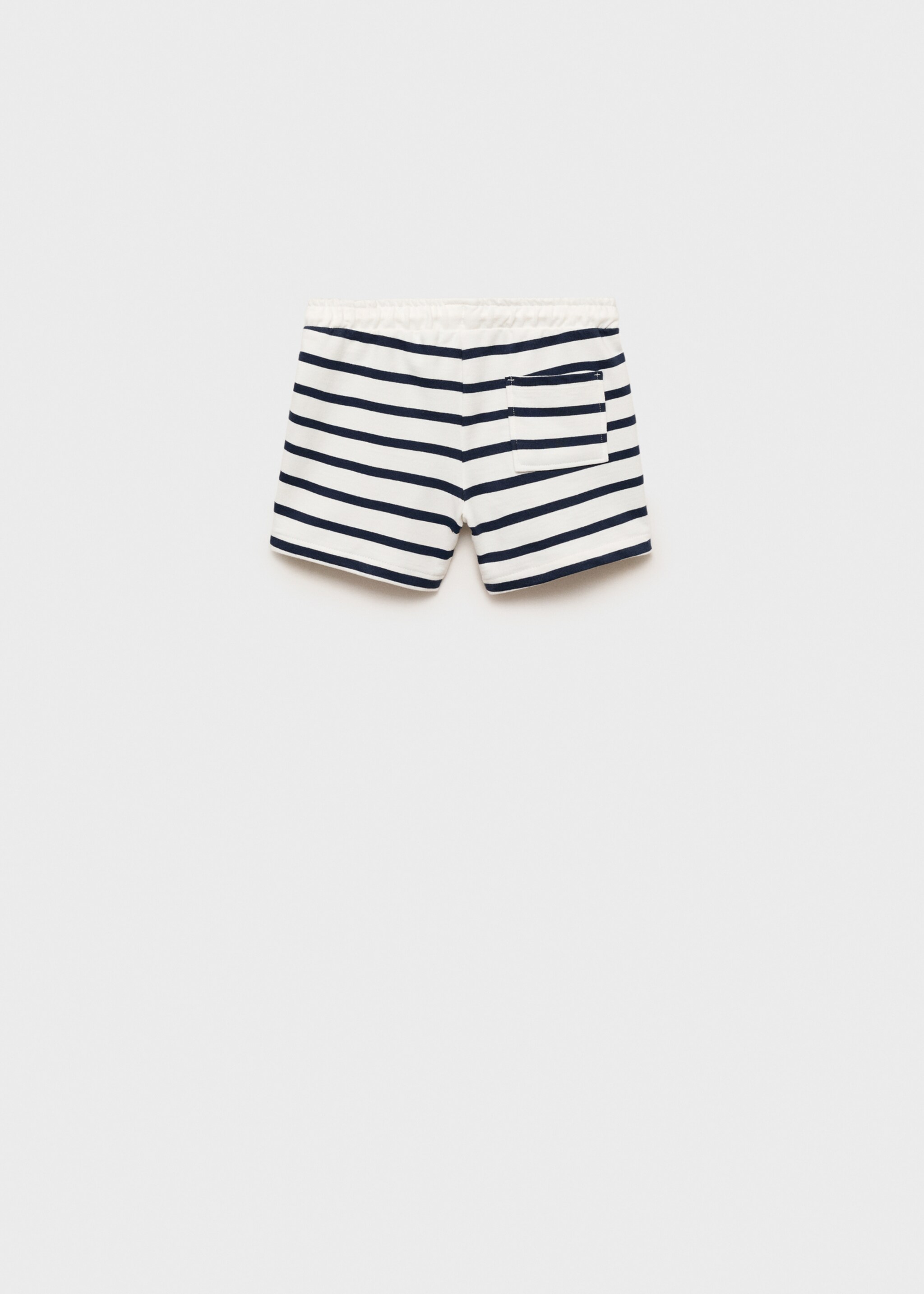 Bermudas algodón rayas - Reverso del artículo