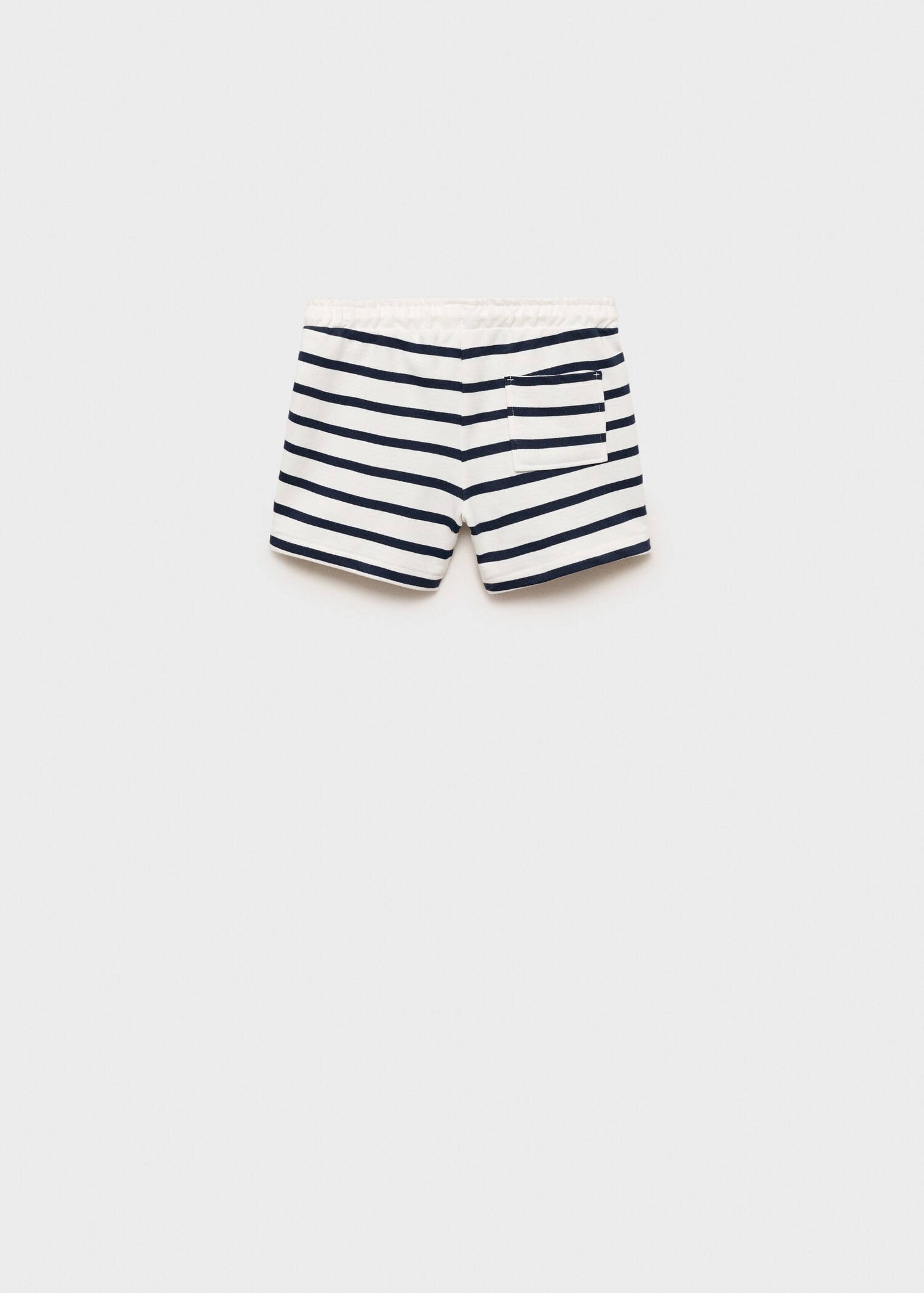 Bermudas algodón rayas - Reverso del artículo