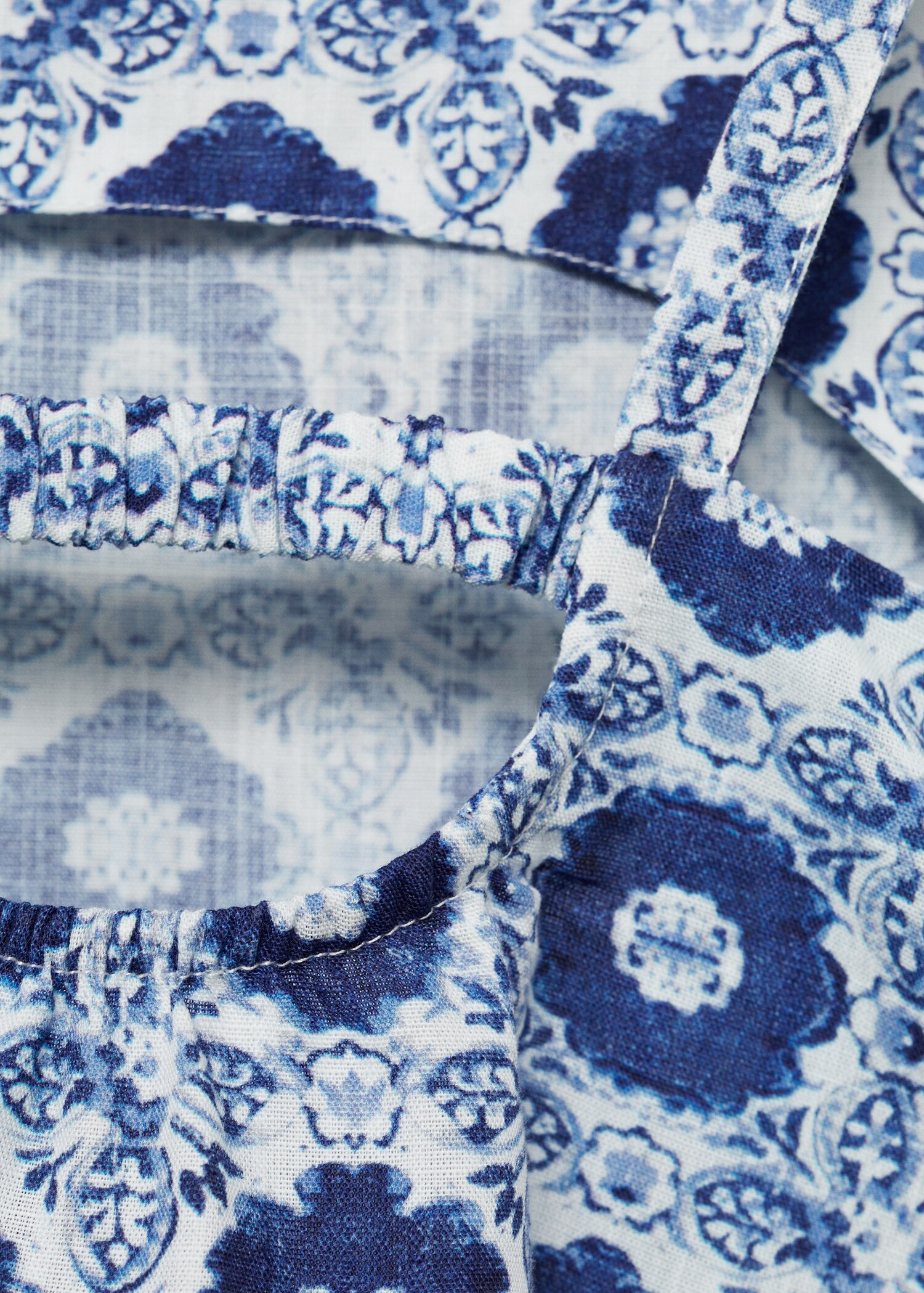Blusa estampada volante - Detalle del artículo 0