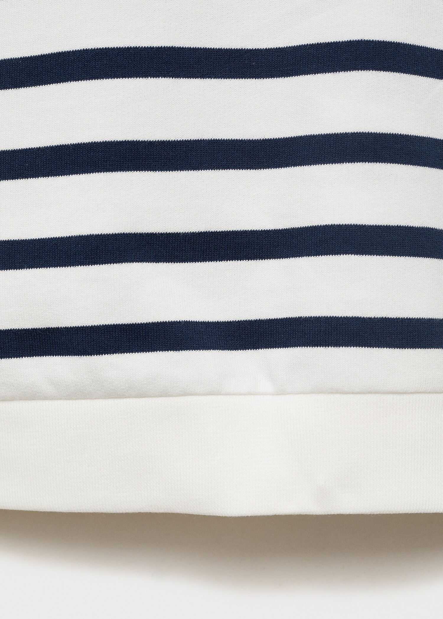 Message striped sweatshirt - Details of the article 0