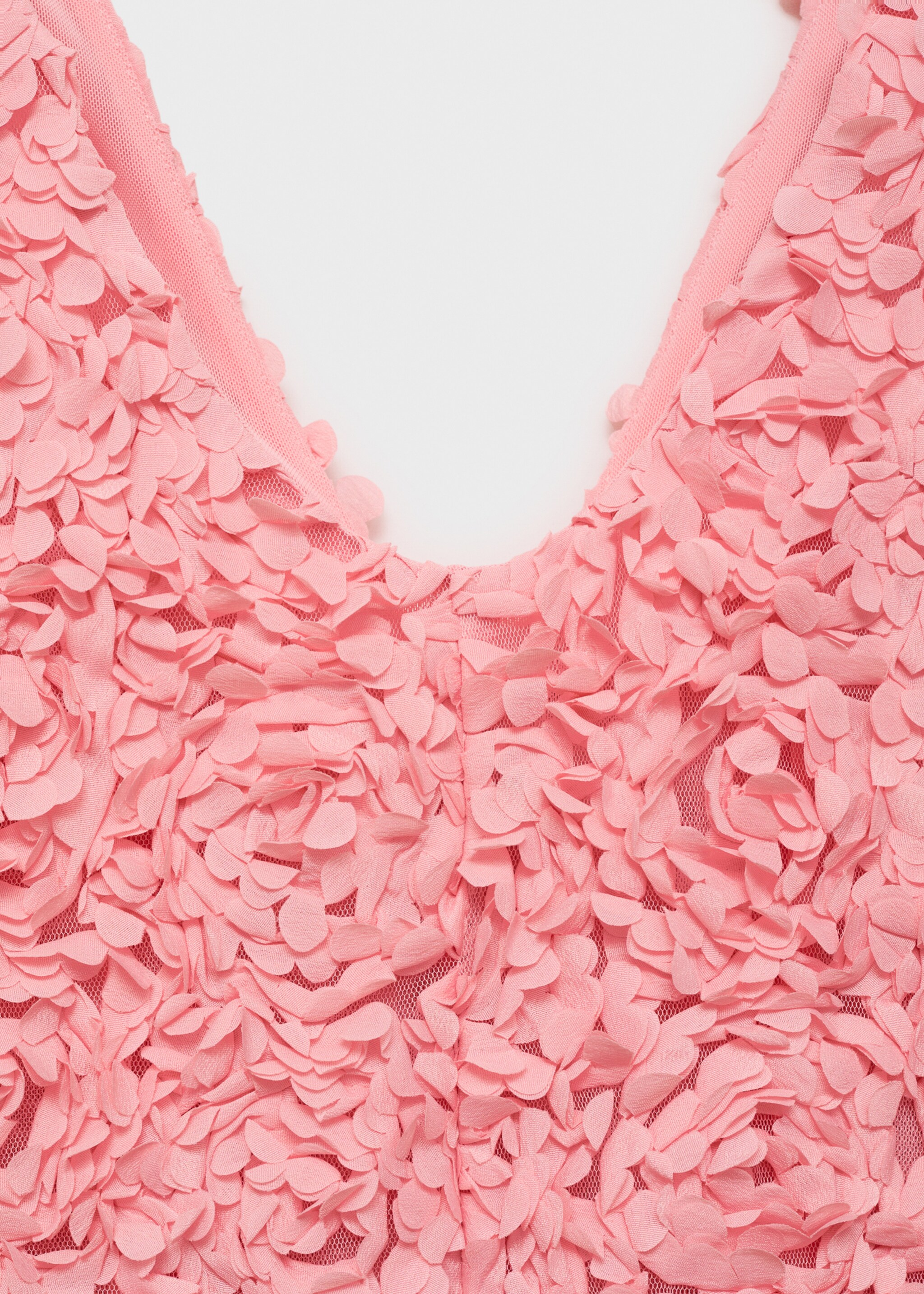 Robe tulle fleurs brodées - Détail de l'article 8