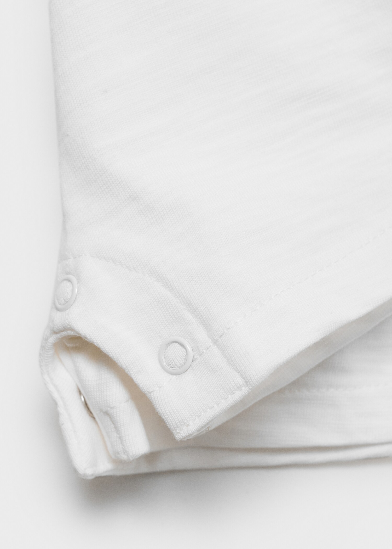 Short cotton dungarees - Details of the article 8