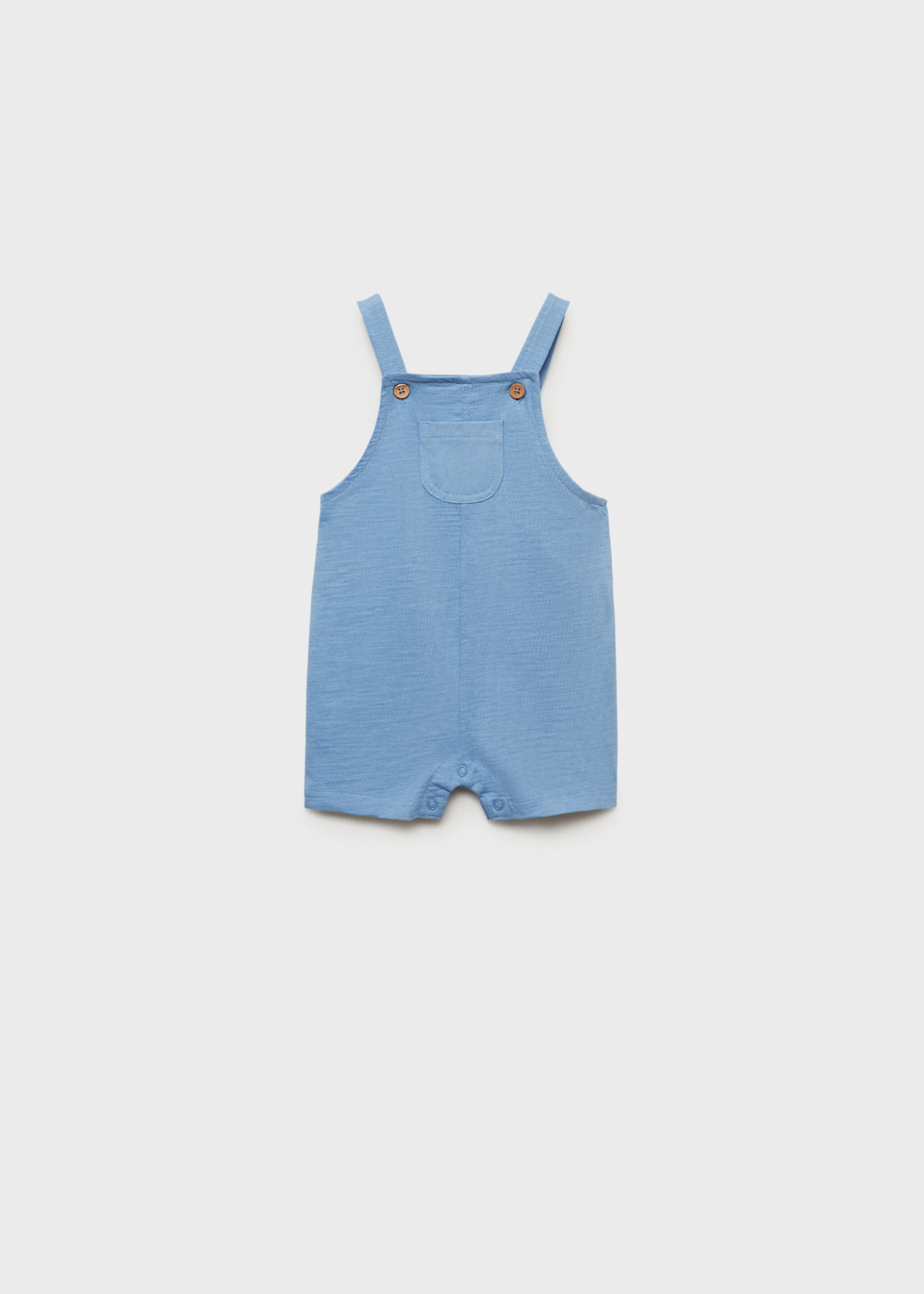 Short cotton dungarees - Article without model